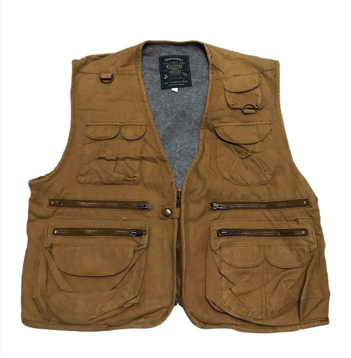 Vintage GQ ford tactical outdoor vest jacket Size US L / EU 52-54 / 3 - 1 Thumbnail