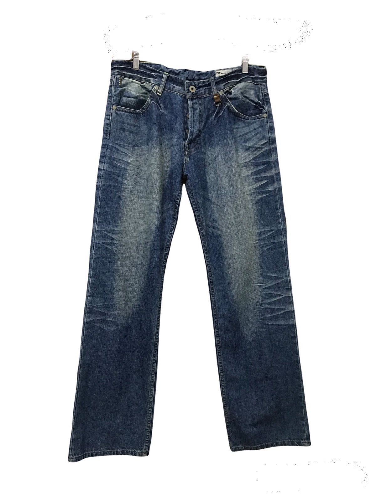 Vintage 90s Weare Replay Flare Distressed Jeans