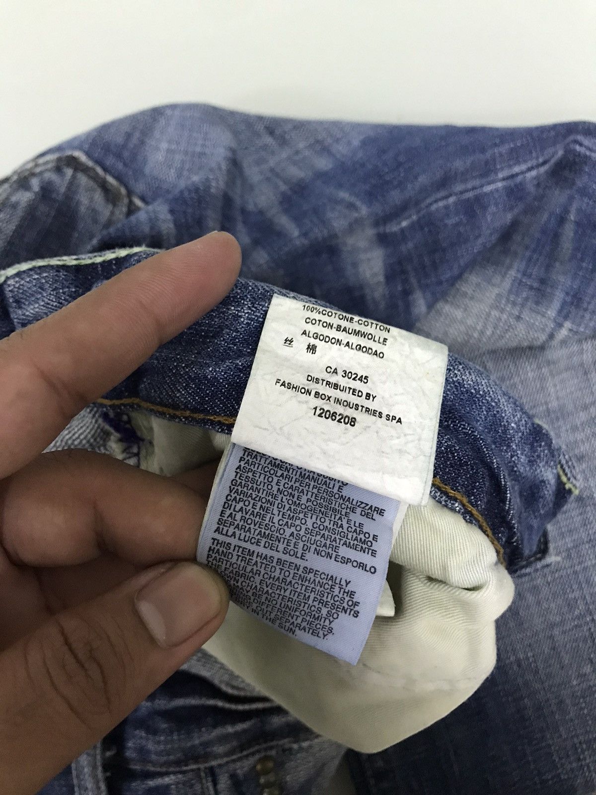Japanese Brand Vintage 90s Weare Replay Flare Distressed Jeans Size US 36 / EU 52 - 16 Thumbnail