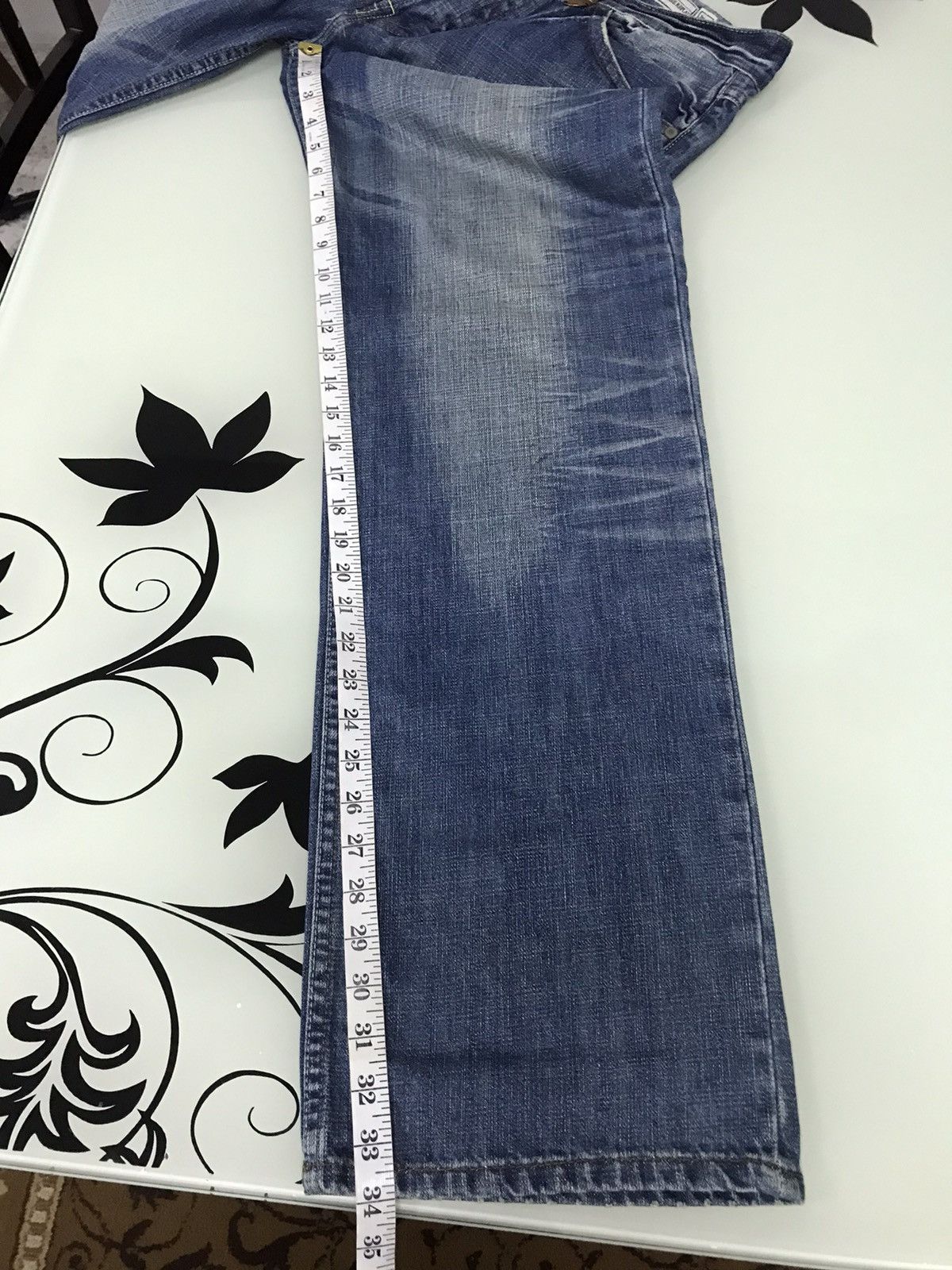Japanese Brand Vintage 90s Weare Replay Flare Distressed Jeans Size US 36 / EU 52 - 24 Thumbnail