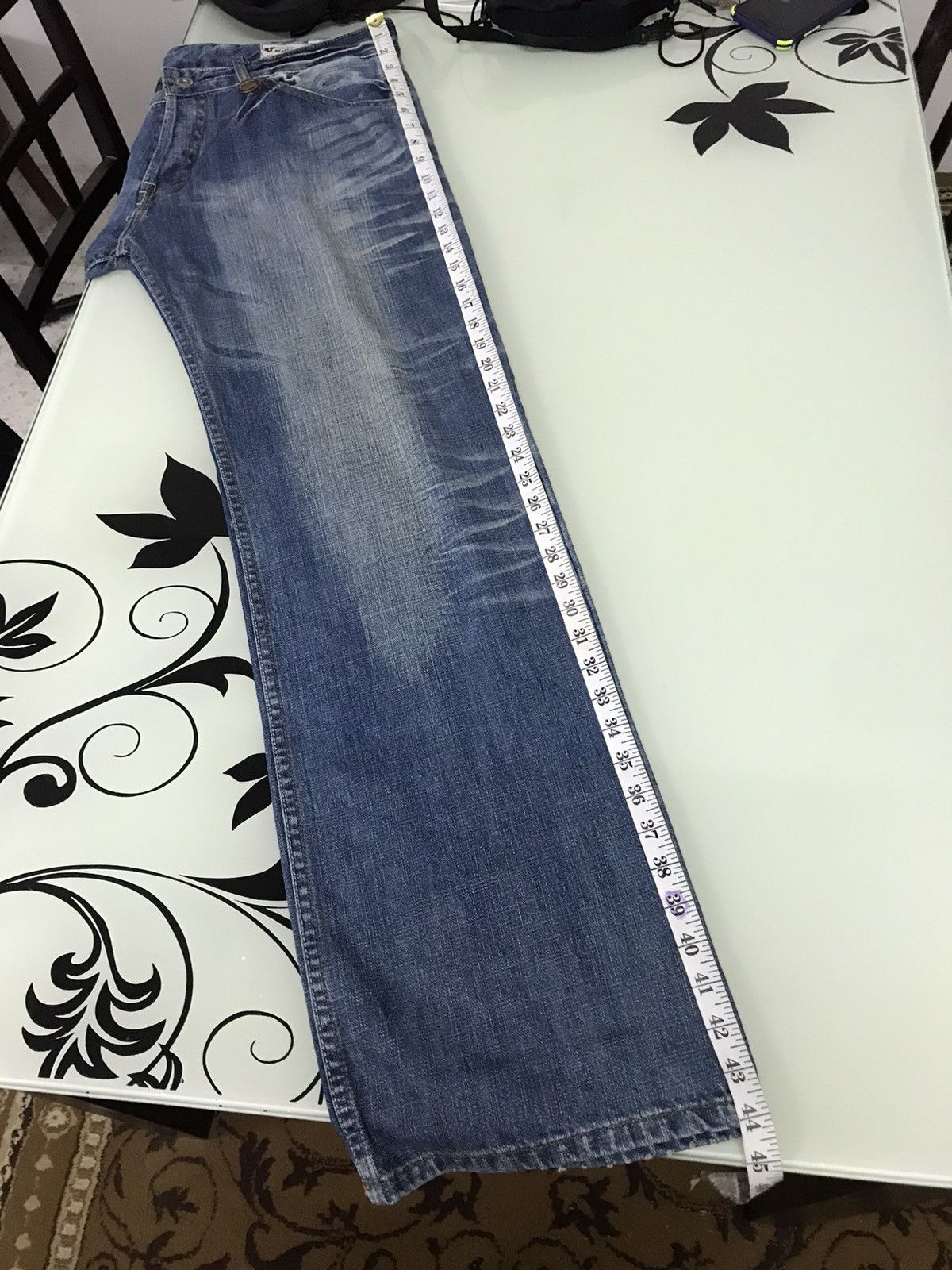 Japanese Brand Vintage 90s Weare Replay Flare Distressed Jeans Size US 36 / EU 52 - 25 Thumbnail