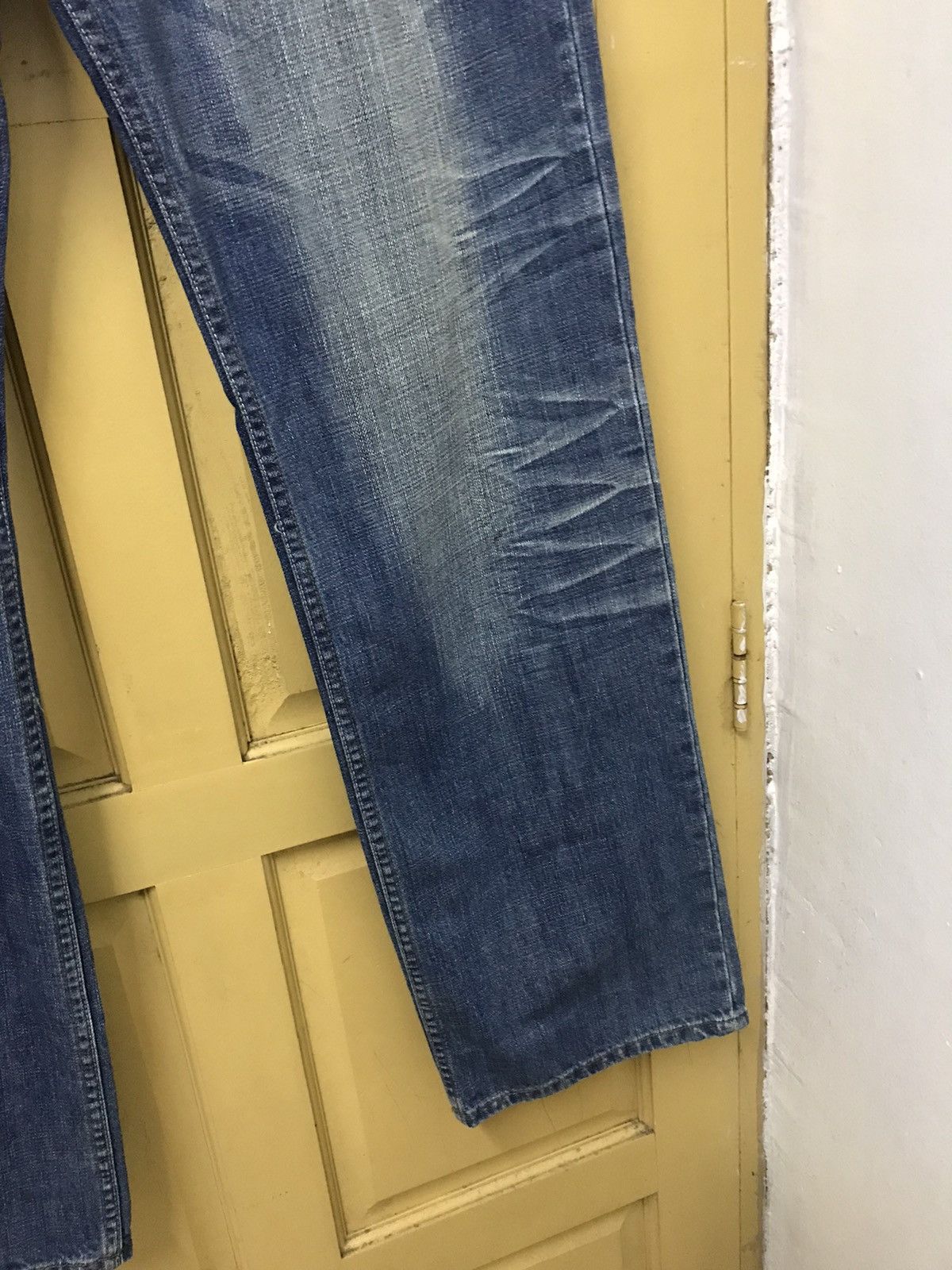 Japanese Brand Vintage 90s Weare Replay Flare Distressed Jeans Size US 36 / EU 52 - 5 Thumbnail