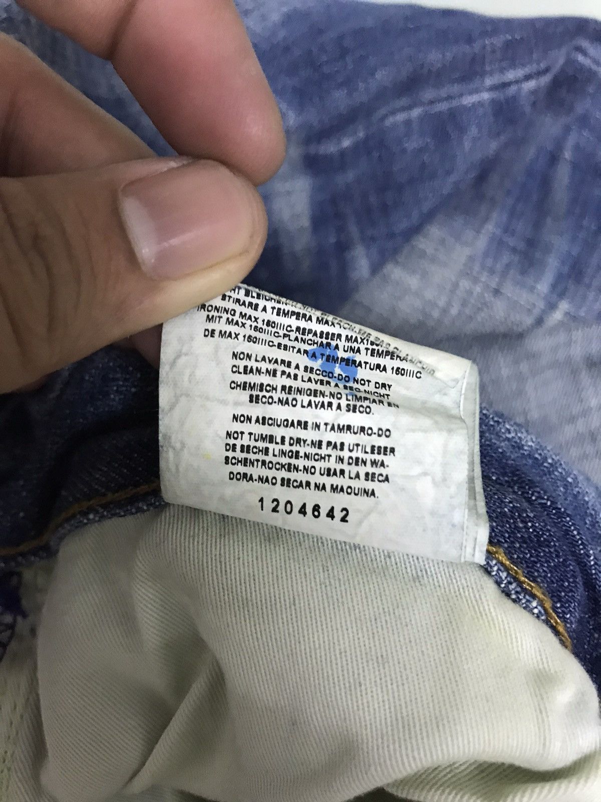 Japanese Brand Vintage 90s Weare Replay Flare Distressed Jeans Size US 36 / EU 52 - 18 Thumbnail