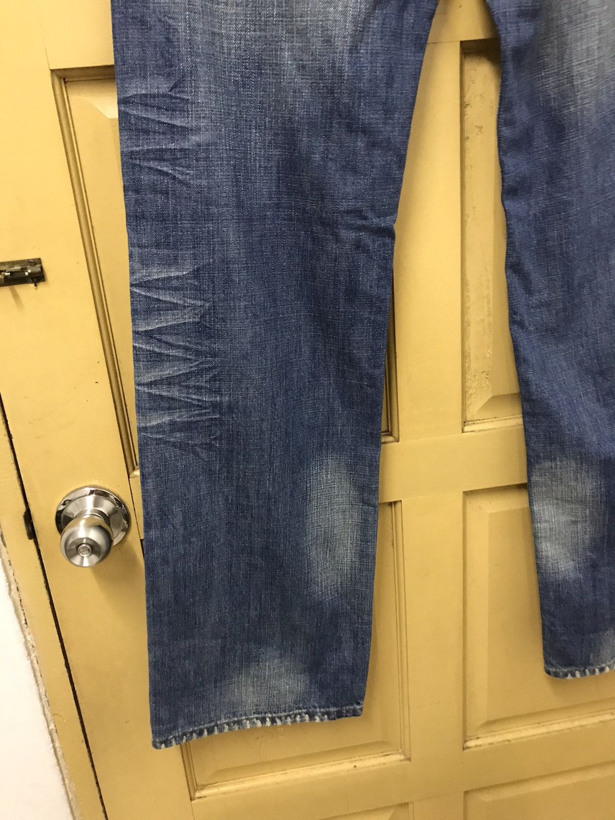 Japanese Brand Vintage 90s Weare Replay Flare Distressed Jeans Size US 36 / EU 52 - 10 Thumbnail