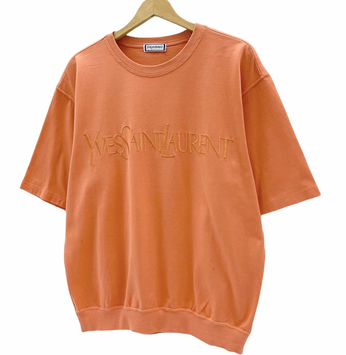 Yves Saint Laurent Yves Saint Laurent Crewneck sweatshirt Ysl Spell Out Size US M / EU 48-50 / 2 - 5 Thumbnail