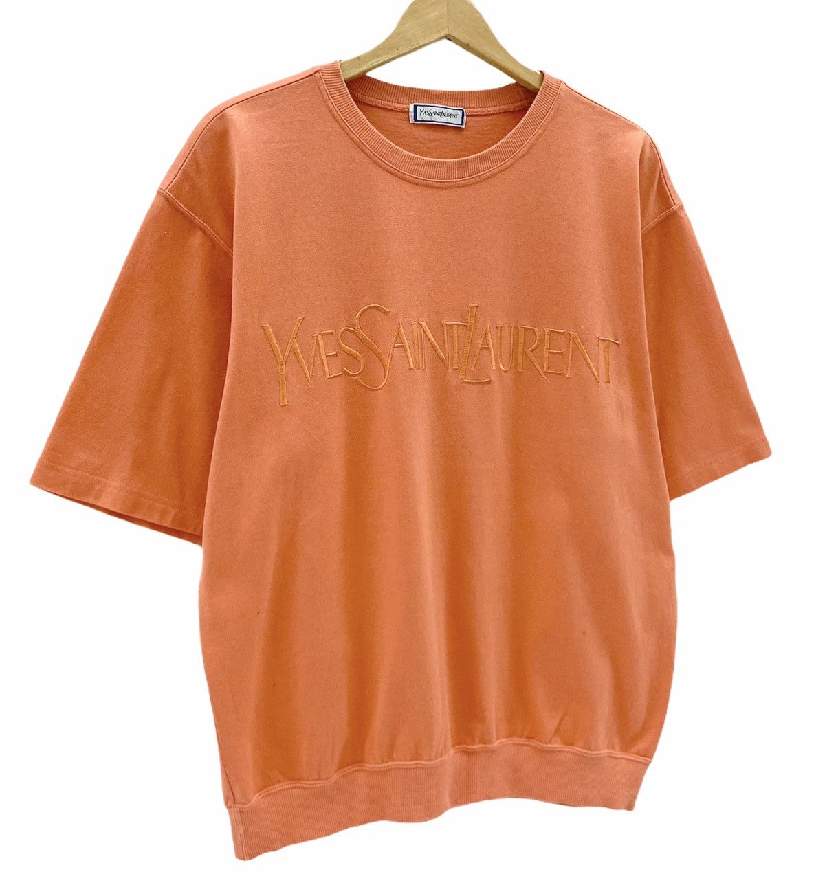 Yves Saint Laurent Yves Saint Laurent Crewneck sweatshirt Ysl Spell Out Size US M / EU 48-50 / 2 - 4 Thumbnail