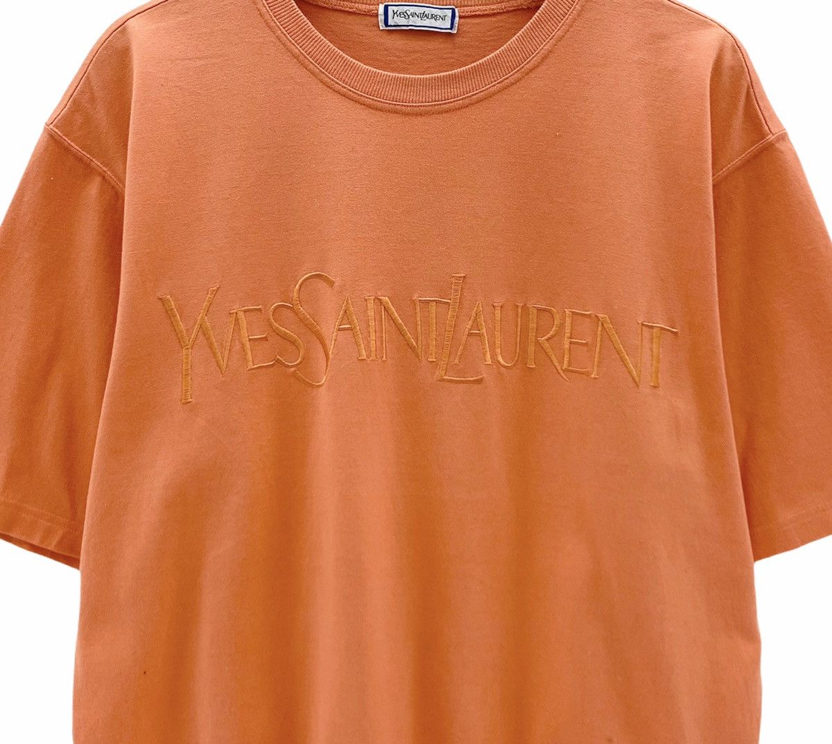 Yves Saint Laurent Yves Saint Laurent Crewneck sweatshirt Ysl Spell Out Size US M / EU 48-50 / 2 - 7 Thumbnail