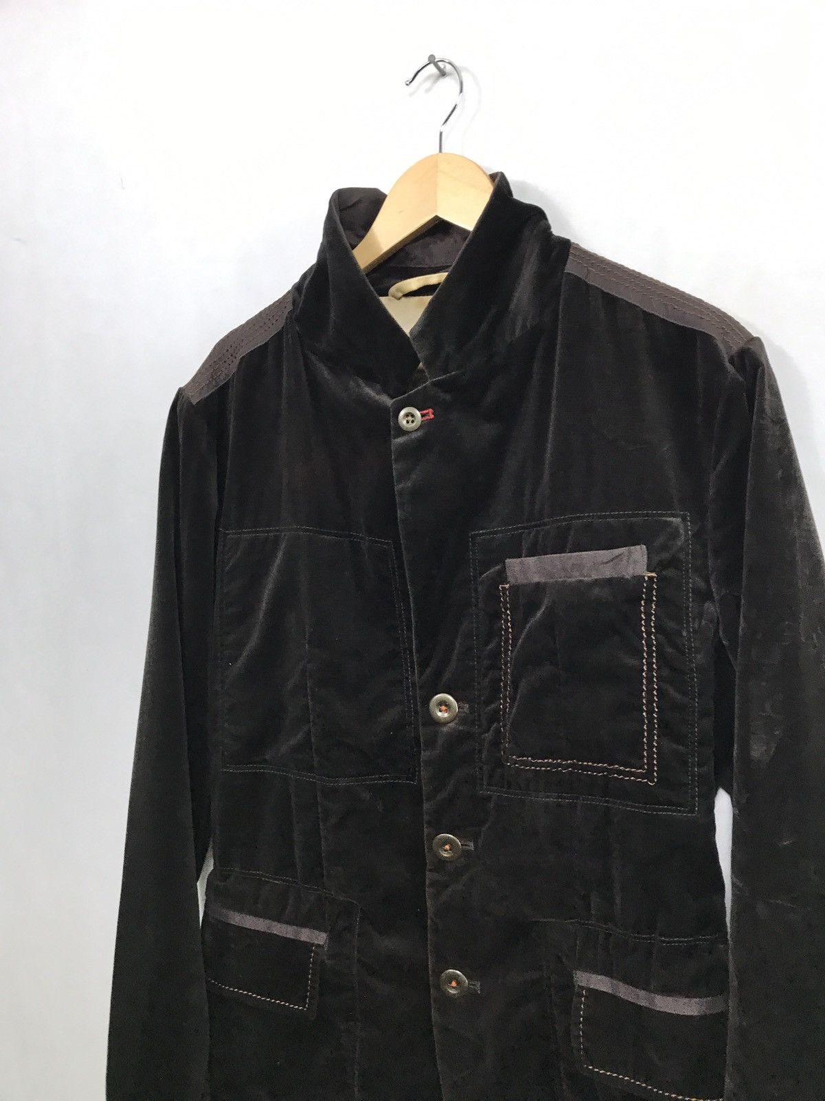 Designer MARITHE FRANCOIS GIBRAUD JESUS PIRANHA VELVET MADE IN JAPAN Size US L / EU 52-54 / 3 - 5 Thumbnail