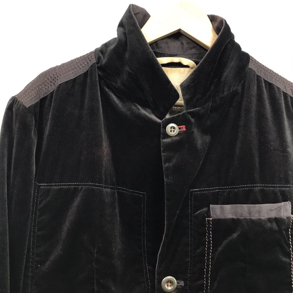 Designer MARITHE FRANCOIS GIBRAUD JESUS PIRANHA VELVET MADE IN JAPAN Size US L / EU 52-54 / 3 - 6 Thumbnail