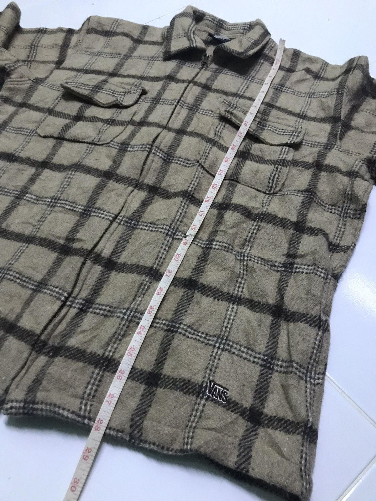 Vans Vans wool zipper shirt Size US L / EU 52-54 / 3 - 7 Thumbnail