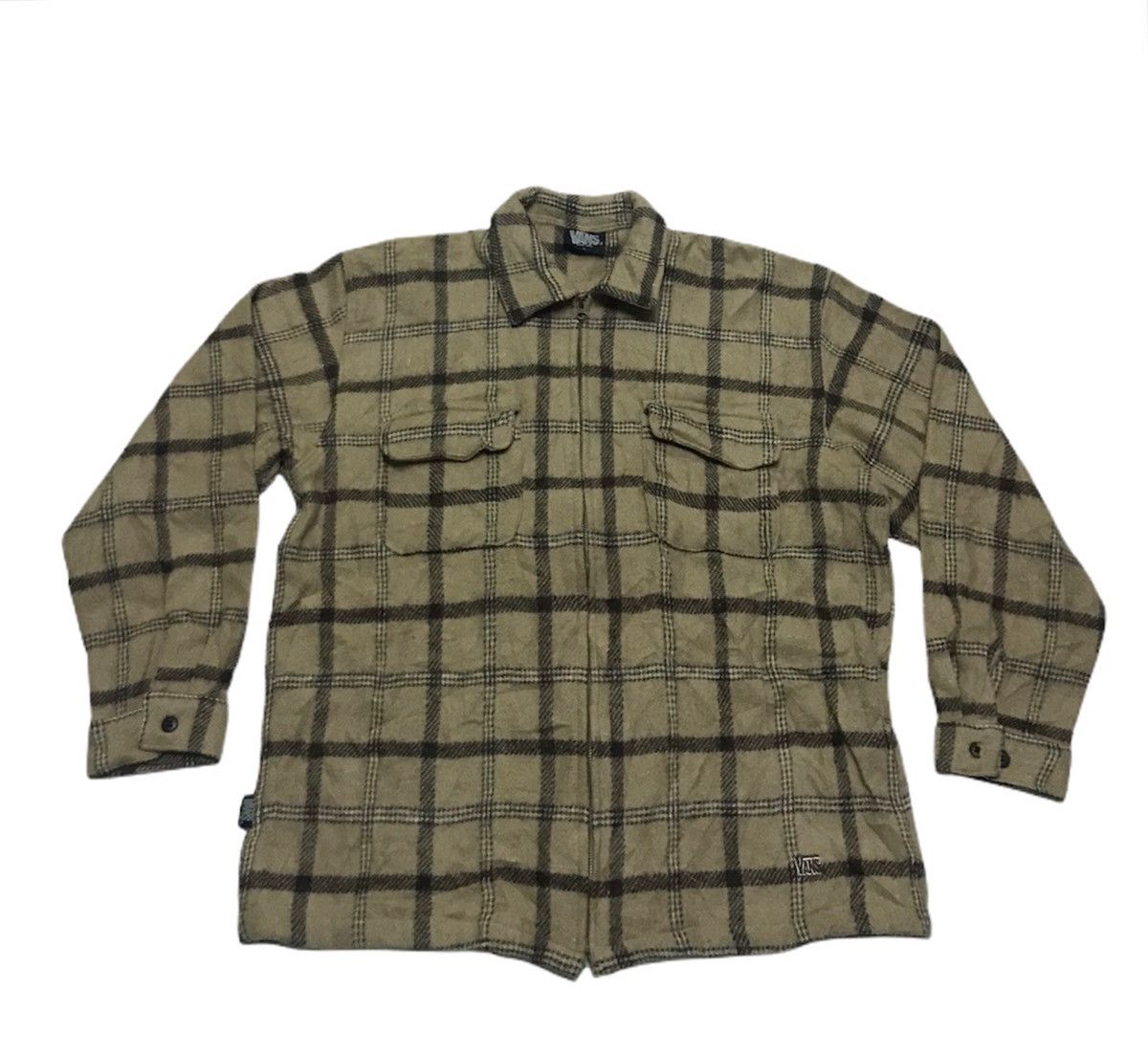 Vans Vans wool zipper shirt Size US L / EU 52-54 / 3 - 1 Thumbnail