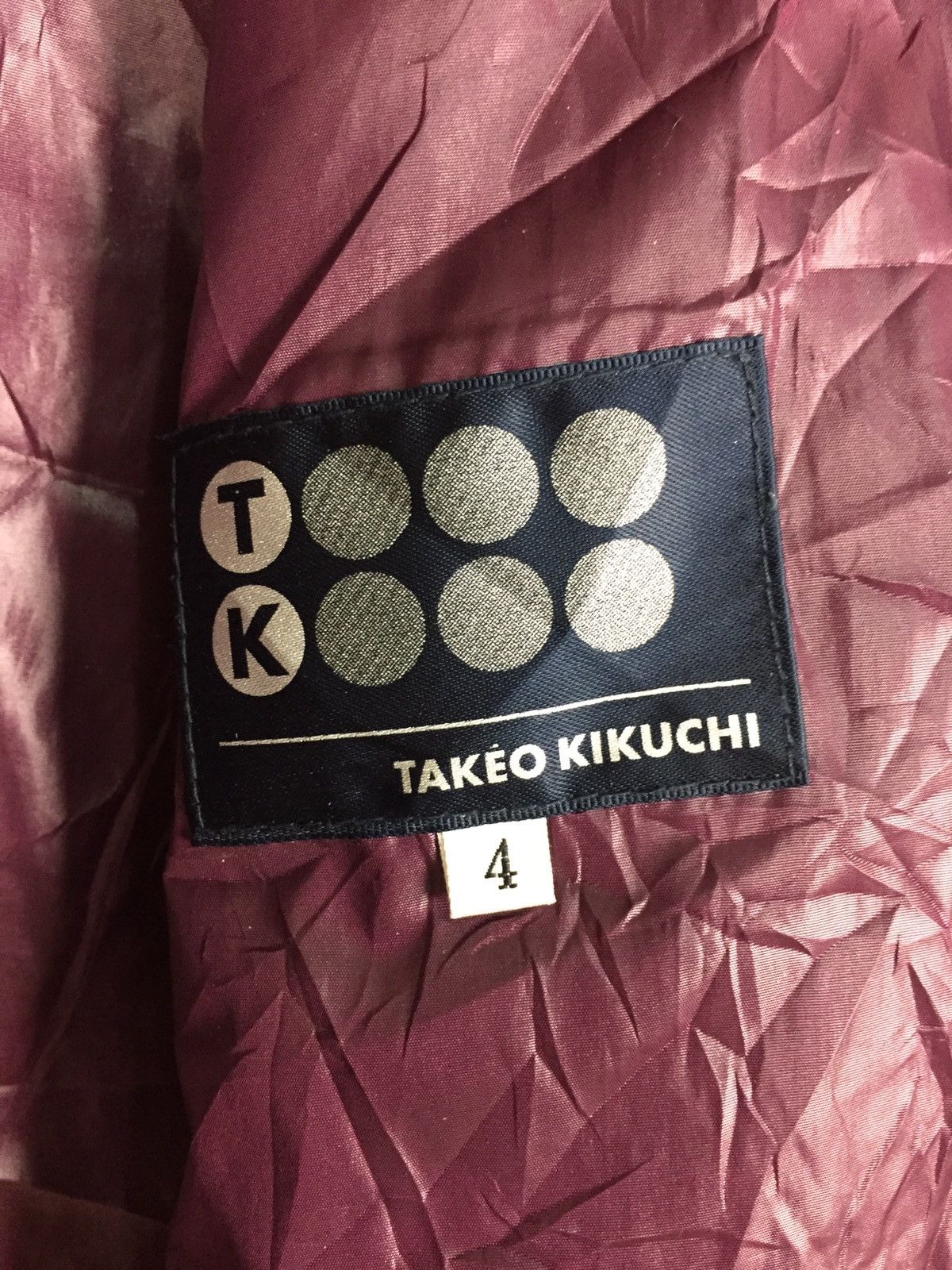 Japanese Brand × Takeo Kikuchi Takeo Kikuchi Retro Jacket Size US S / EU 44-46 / 1 - 4 Thumbnail