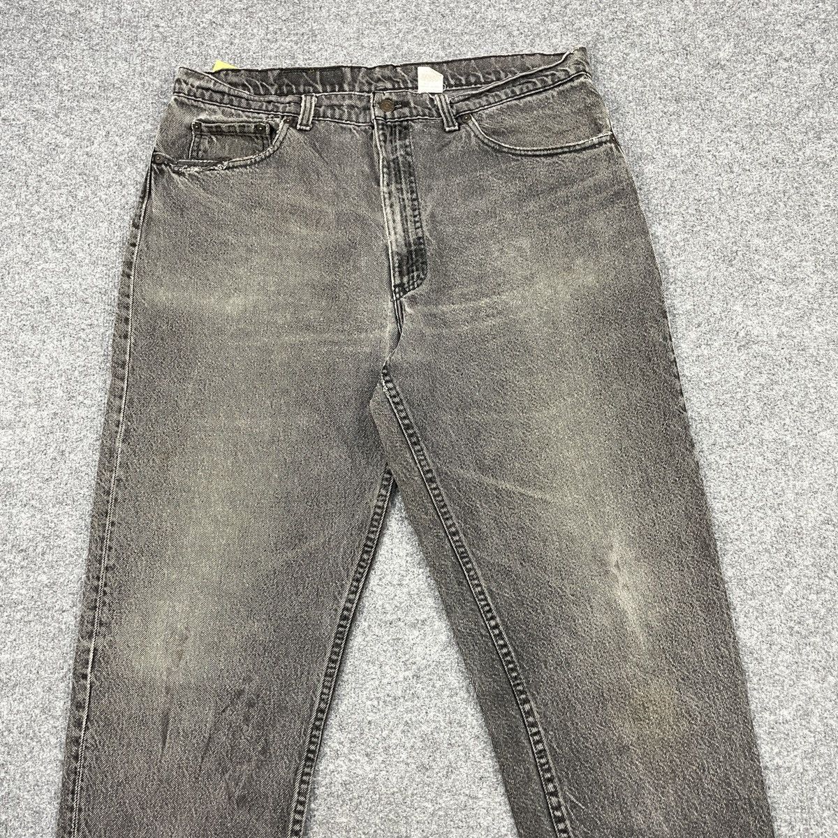Levi's × Vintage Vintage Levi's 550 Super Black Faded Jeans - wc 258 Size US 38 / EU 54 - 3 Thumbnail