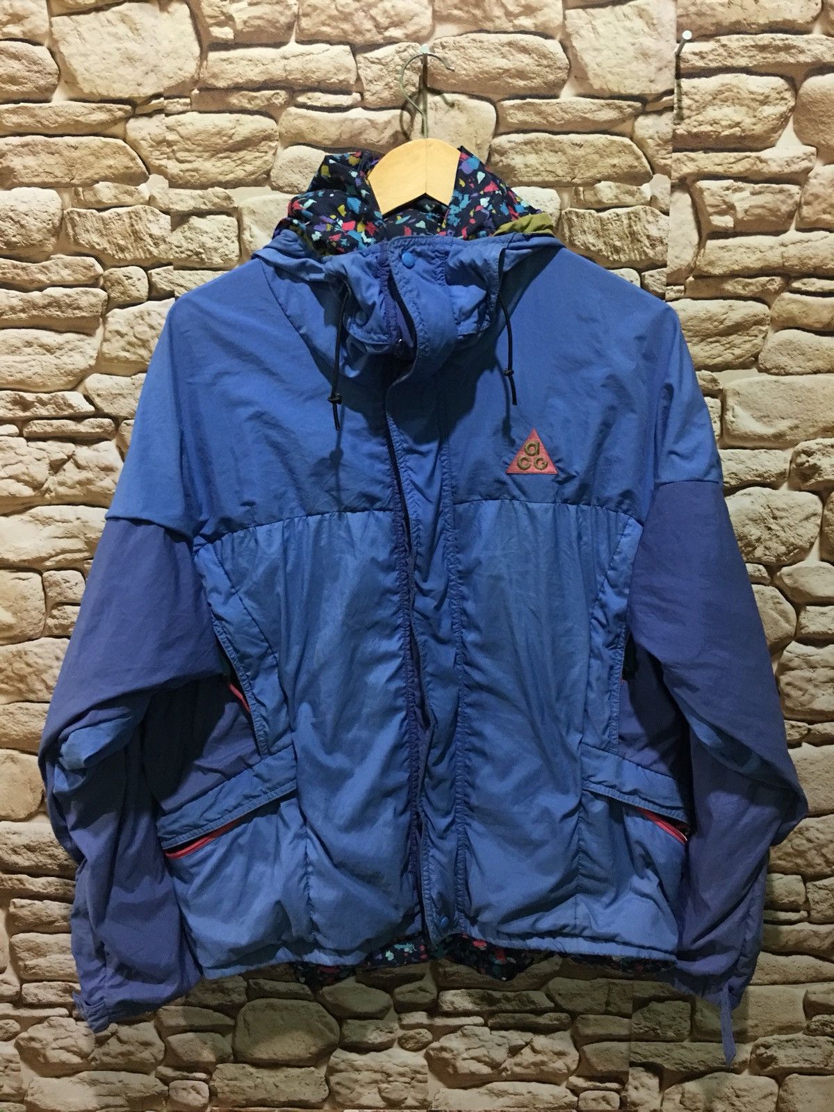 Vintage Vintage 90s Nike ACG Windbraker jacket Size US XL / EU 56 / 4 - 1 Thumbnail