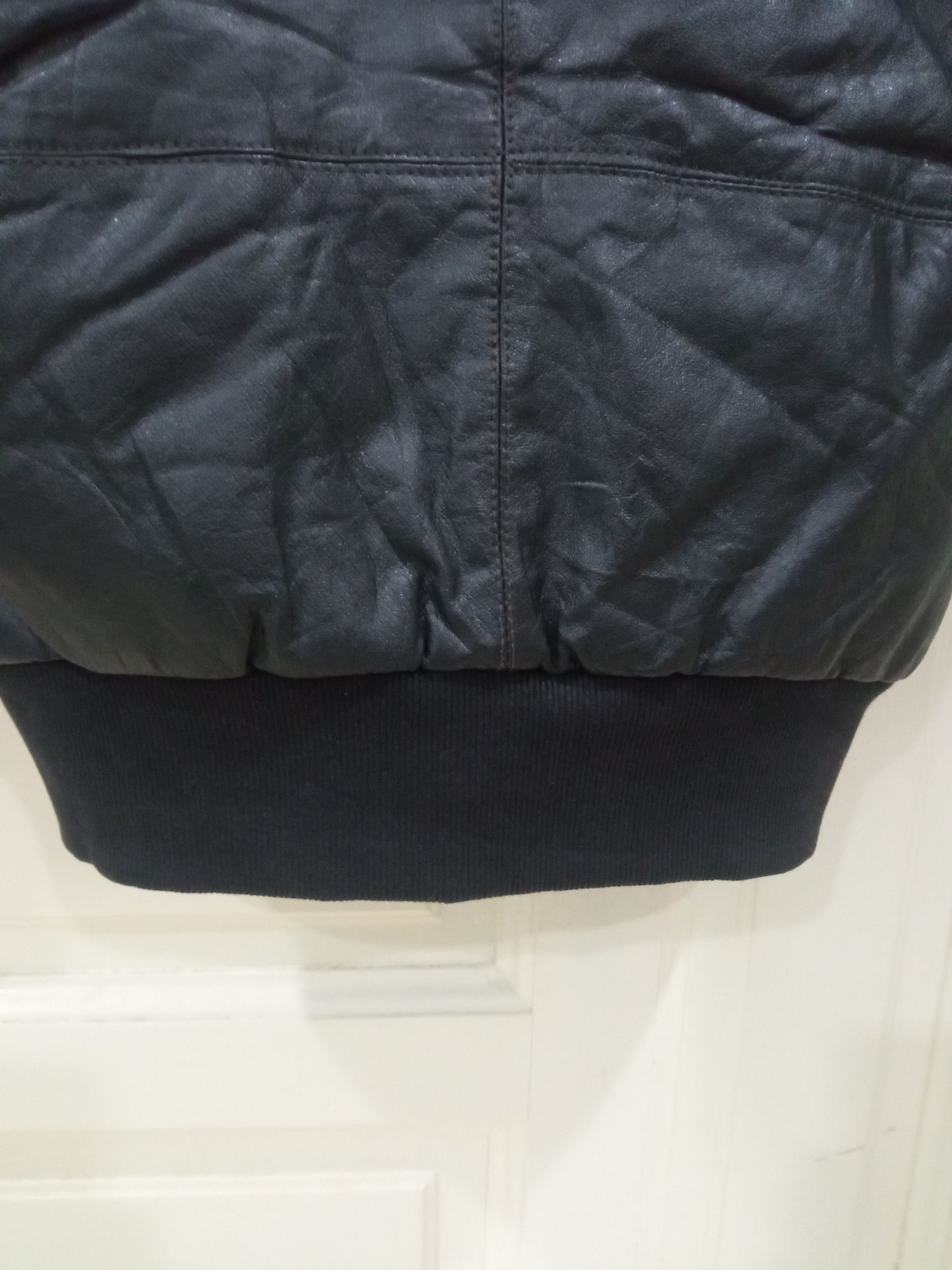 Vintage Leather Jacket Fur Hoodie Size US M / EU 48-50 / 2 - 16 Thumbnail