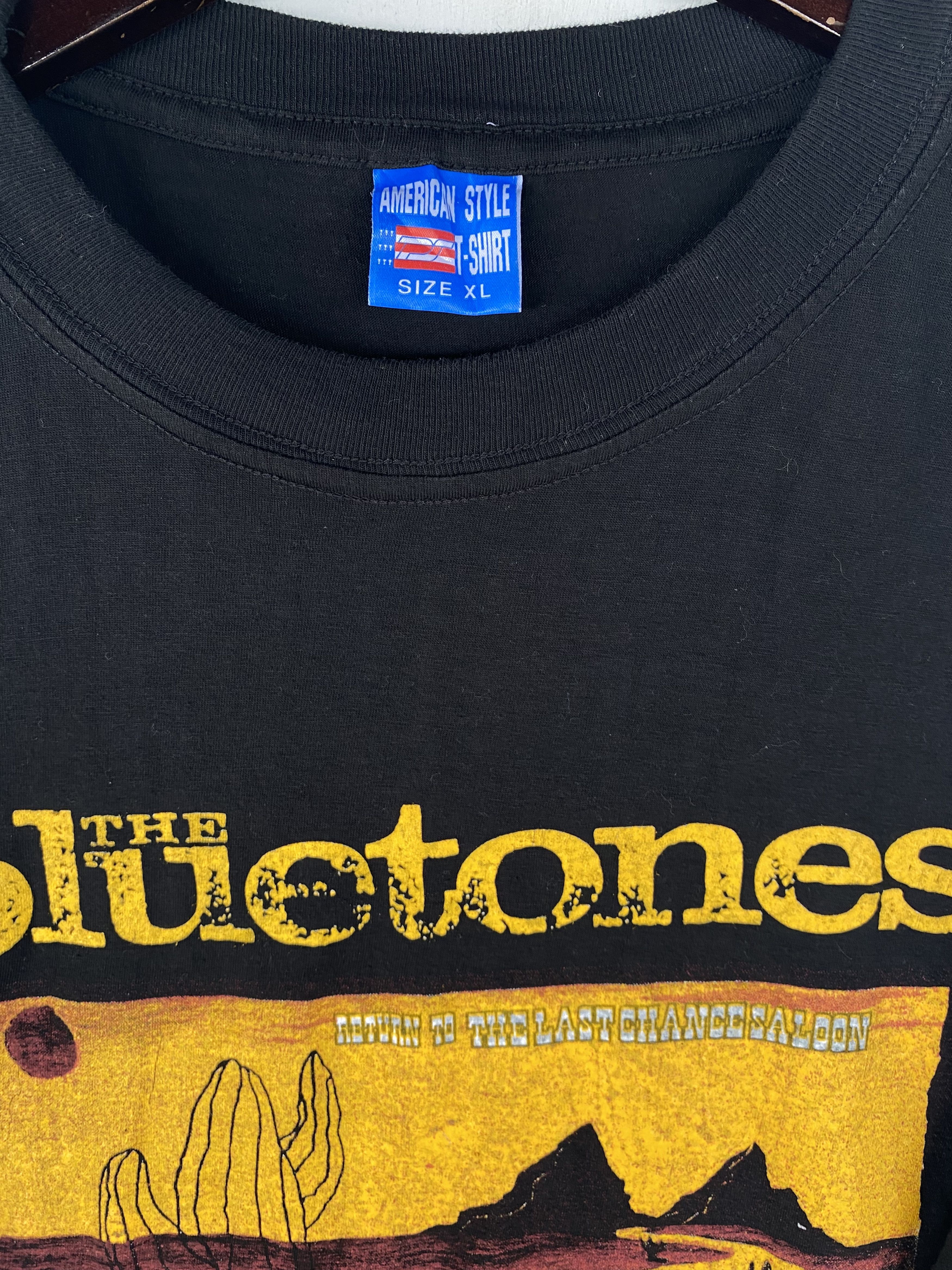 💥VINTAGE 90s THE BLUETONES Britpop band UK tour 1998 shirt