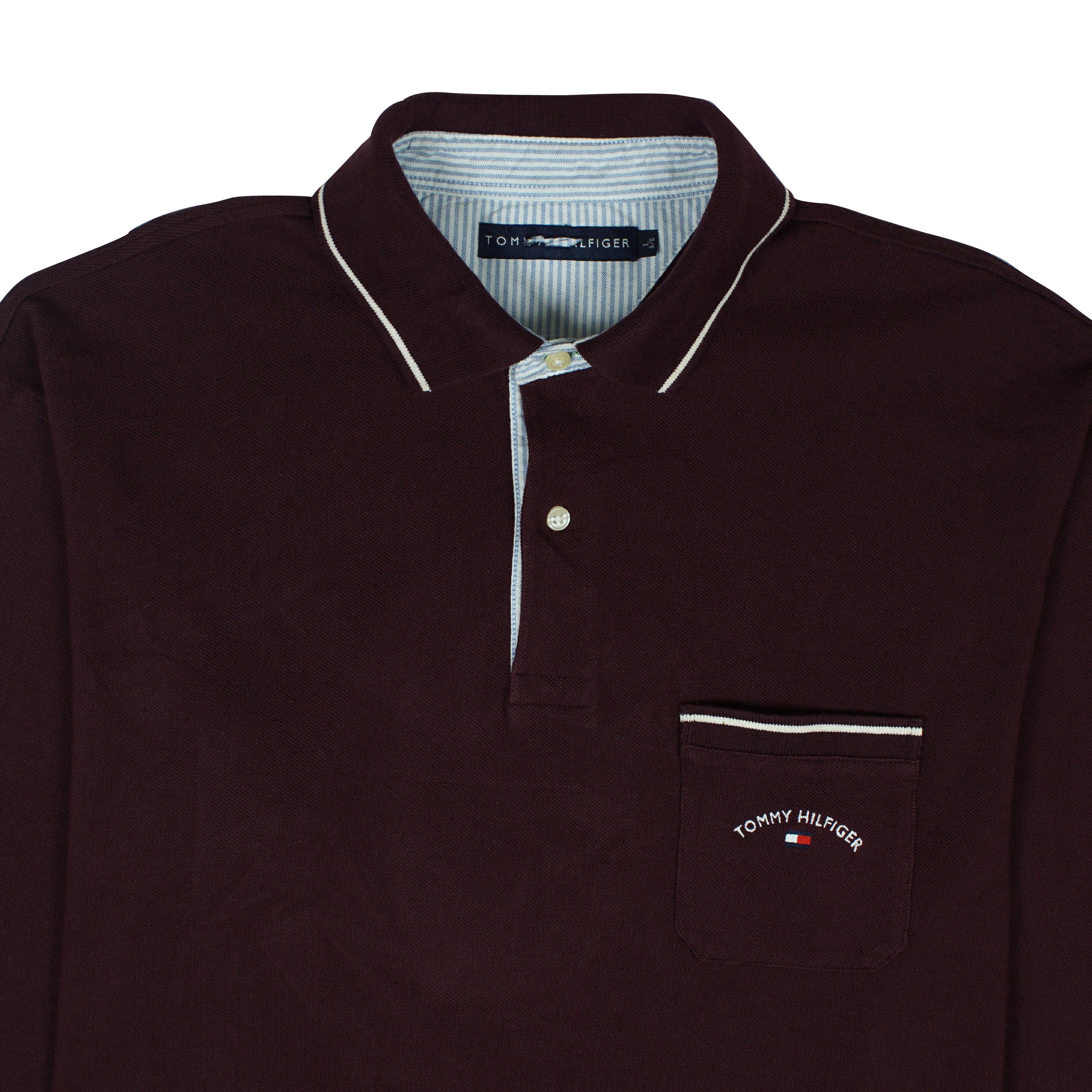 Tommy Hilfiger *NoTariff Tommy Hilfiger LS Polo Shirts Size US L / EU 52-54 / 3 - 3 Thumbnail