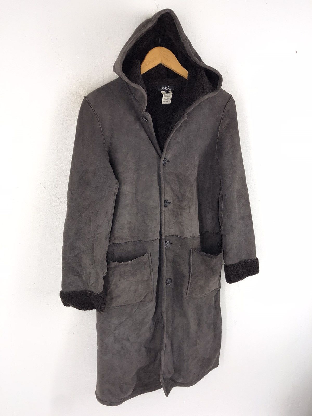 A.P.C. 🔥A.P.C. SHEEP SKIN SHERPA GENUINE LEATHER Size US S / EU 44-46 / 1 - 3 Thumbnail