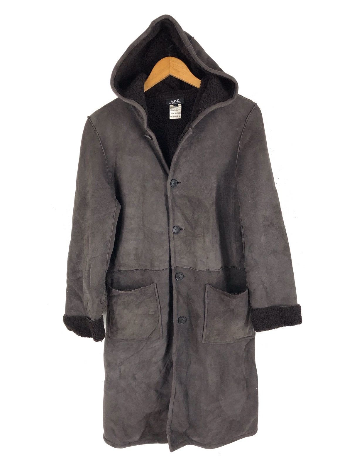 A.P.C. 🔥A.P.C. SHEEP SKIN SHERPA GENUINE LEATHER Size US S / EU 44-46 / 1 - 2 Thumbnail