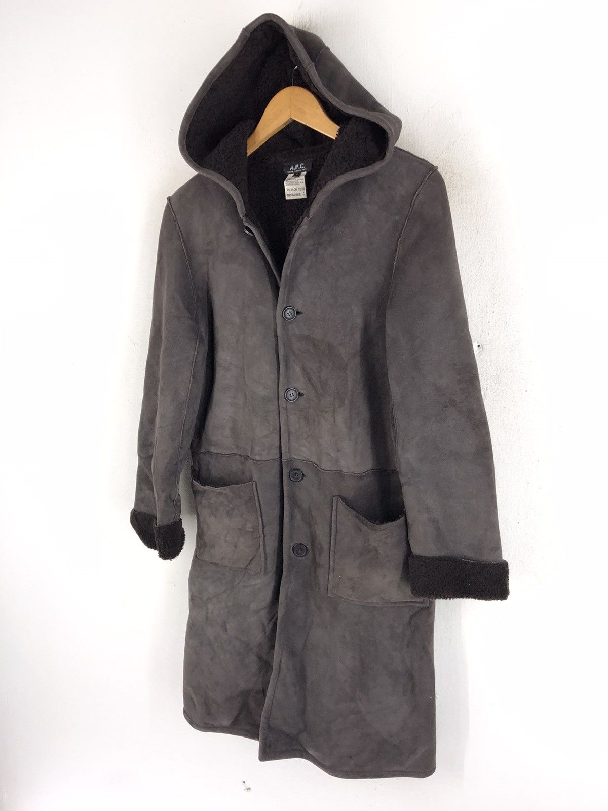 A.P.C. 🔥A.P.C. SHEEP SKIN SHERPA GENUINE LEATHER Size US S / EU 44-46 / 1 - 4 Thumbnail