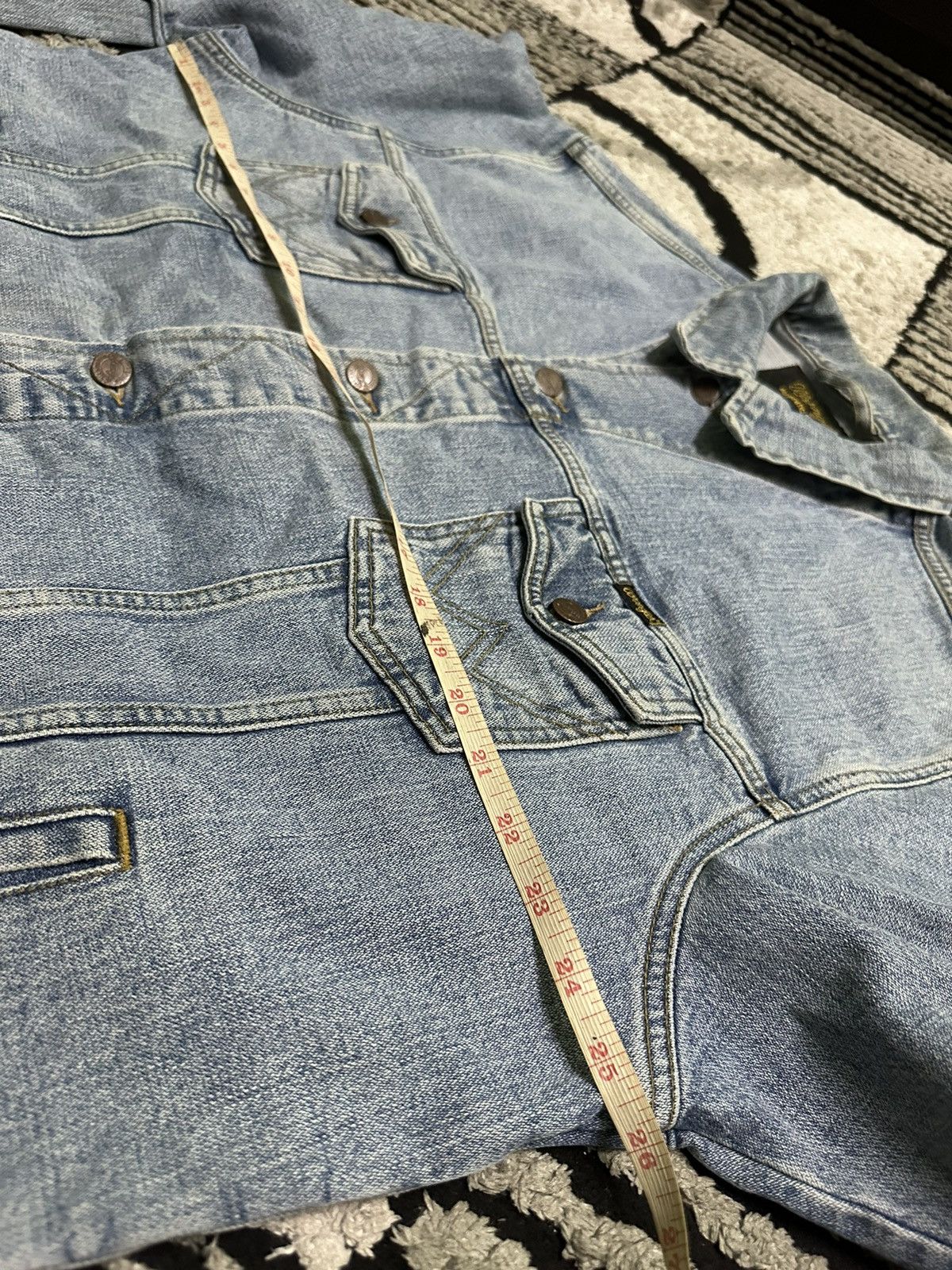 Vintage × Wrangler Wrangler denim jacket Size US XXL / EU 58 / 5 - 5 Thumbnail