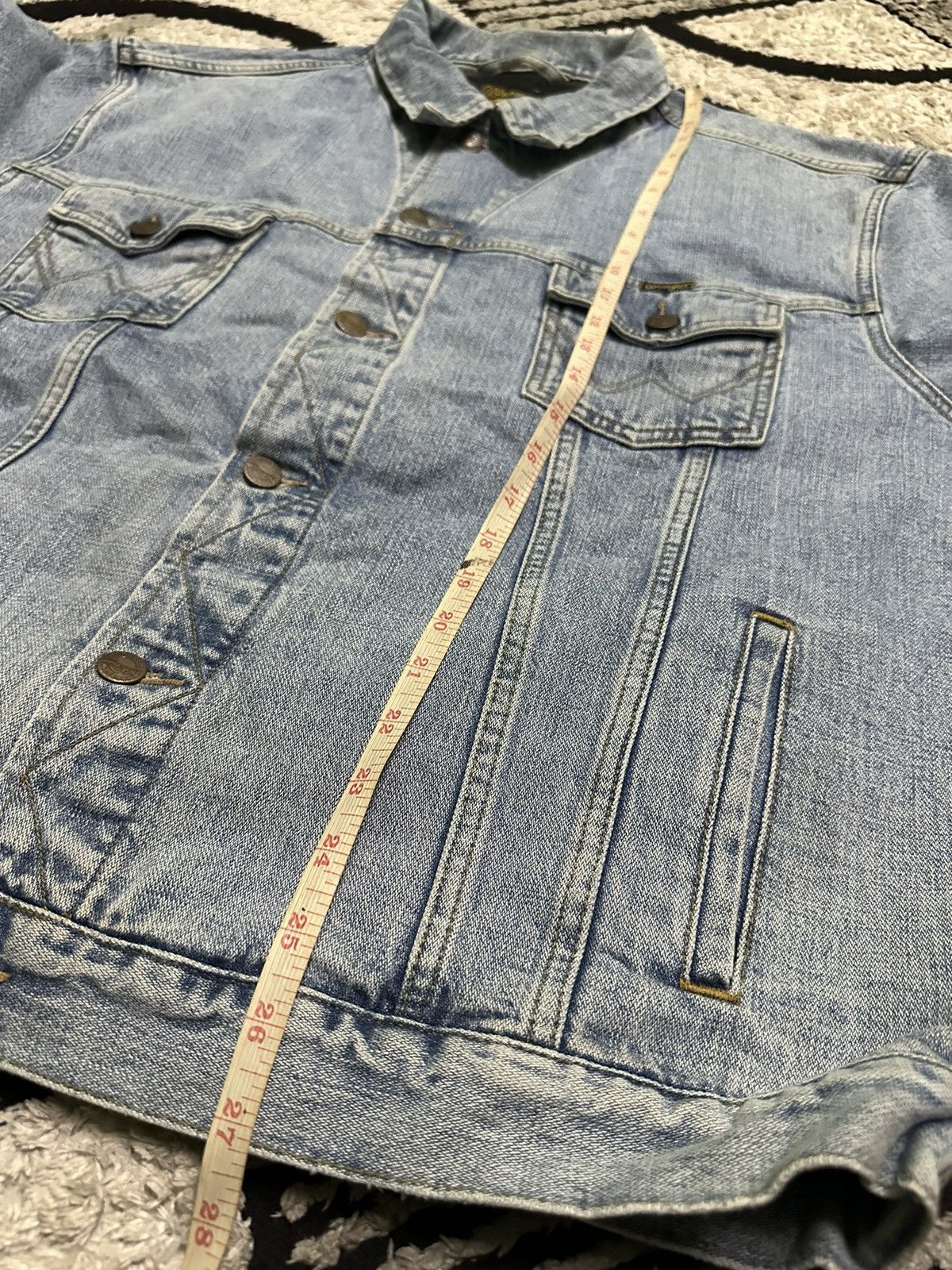 Vintage × Wrangler Wrangler denim jacket Size US XXL / EU 58 / 5 - 6 Thumbnail