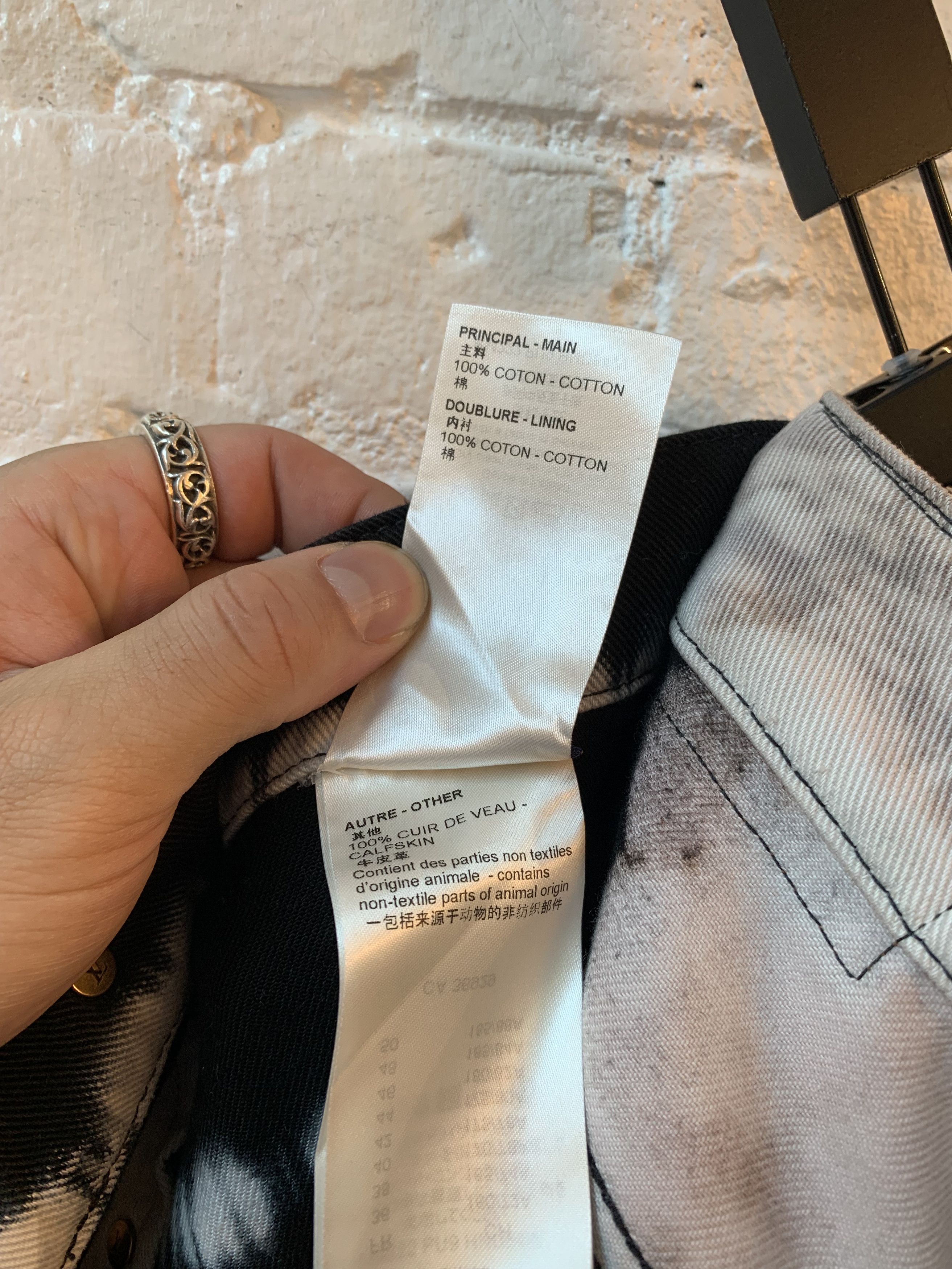 Louis Vuitton × Virgil Abloh LV x VIRGIL 1/30 Tie Dye Double Knee Le Flare Jeans Size US 33 - 12 Thumbnail