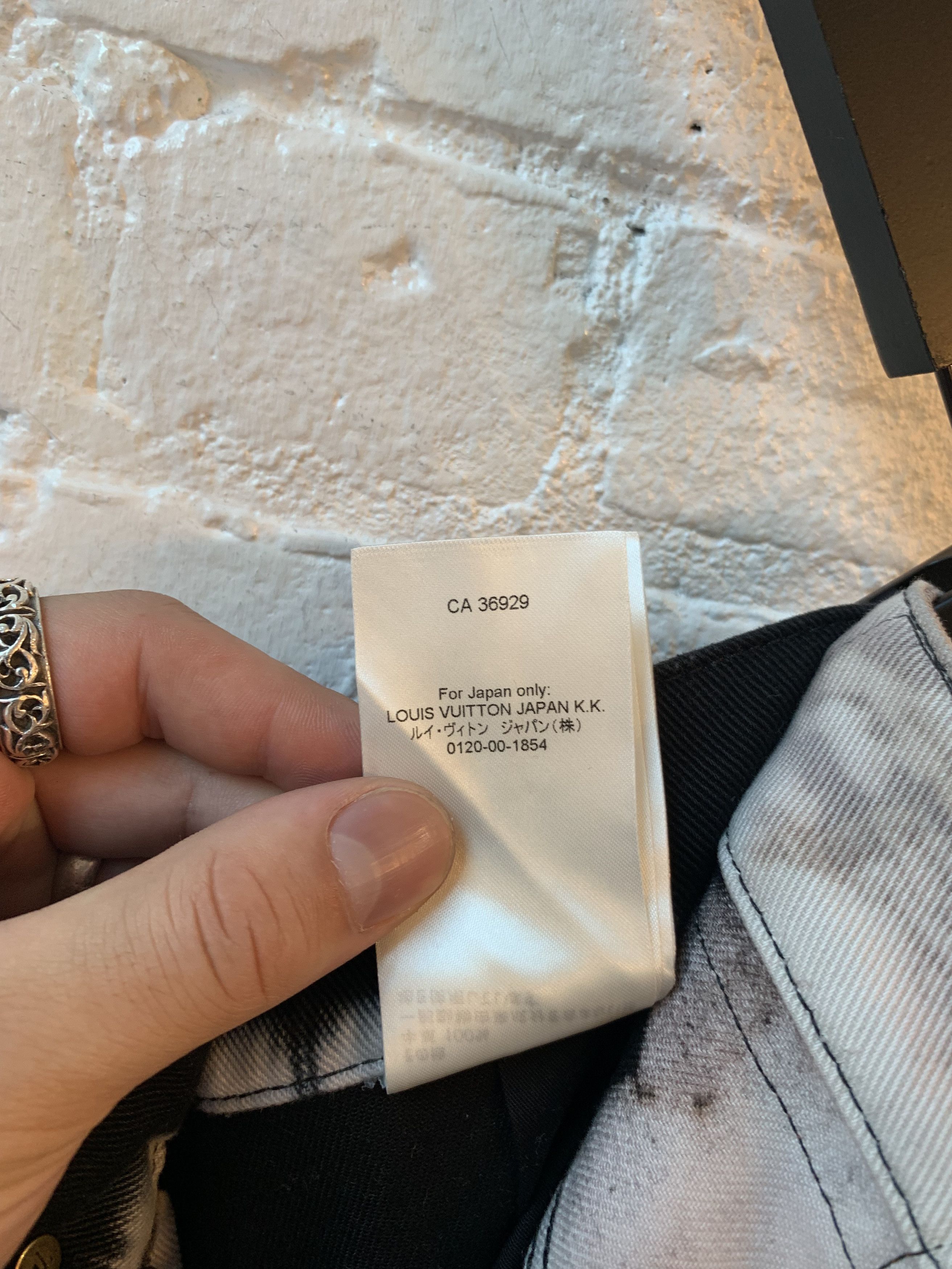 Louis Vuitton × Virgil Abloh LV x VIRGIL 1/30 Tie Dye Double Knee Le Flare Jeans Size US 33 - 15 Thumbnail
