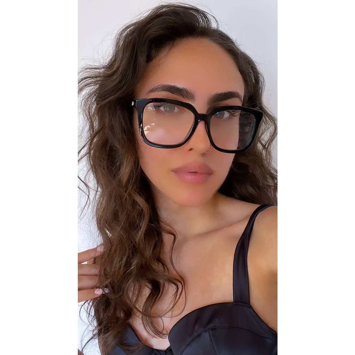 Gucci NEW Gucci GG1319O Black Square Eyeglasses Frames | Grailed