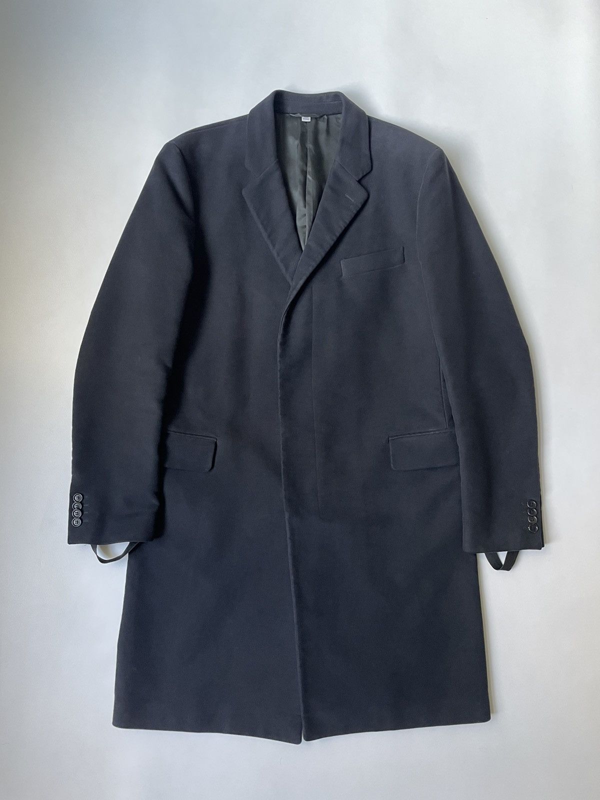 Helmut Lang A/W 04 Bondage Strap Overcoat Size US M / EU 48-50 / 2 - 1 Thumbnail