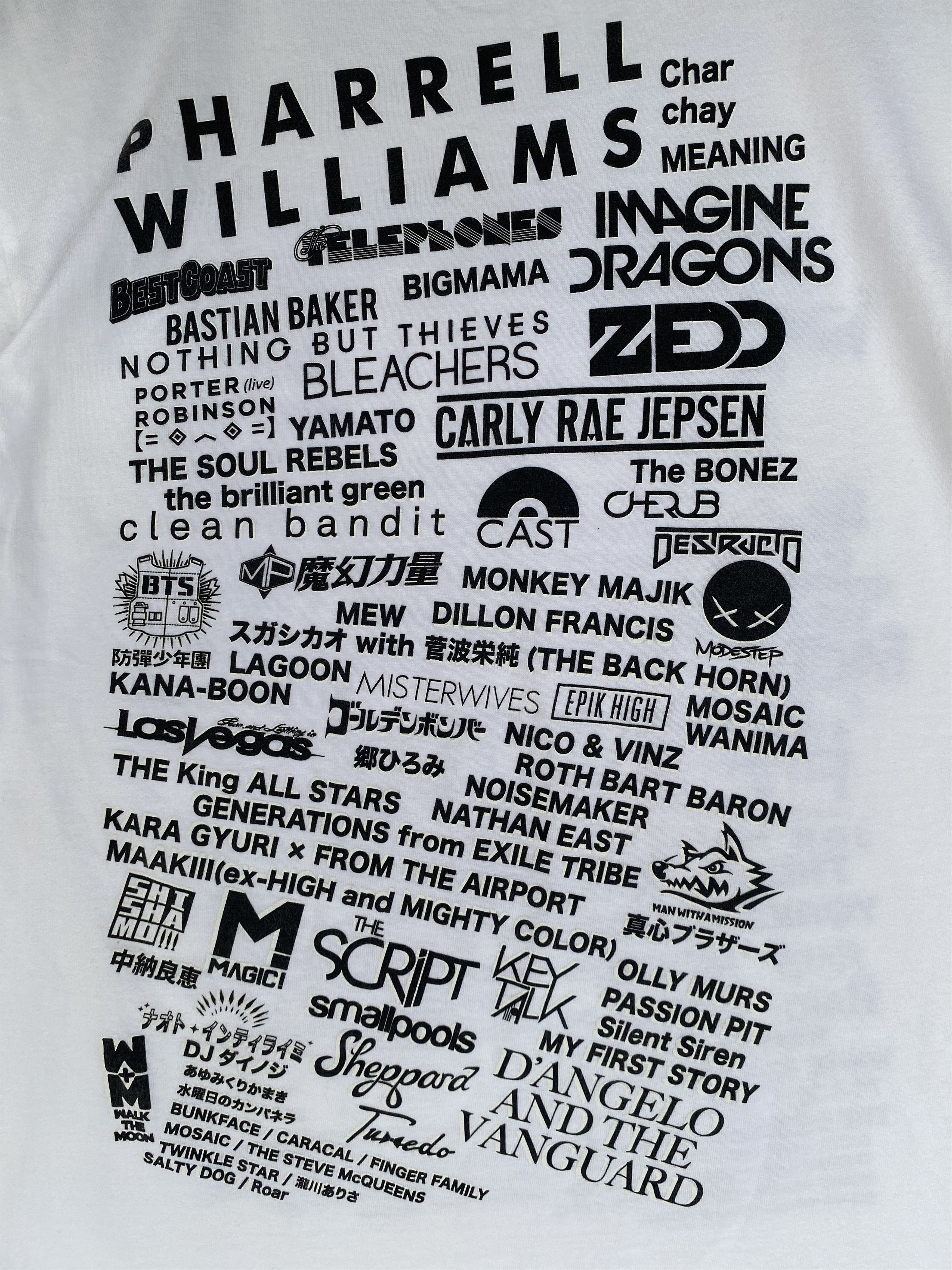 Band Tees SUMMER SONIC Japanese Festival concert band rare tee shirt Size US M / EU 48-50 / 2 - 5 Thumbnail