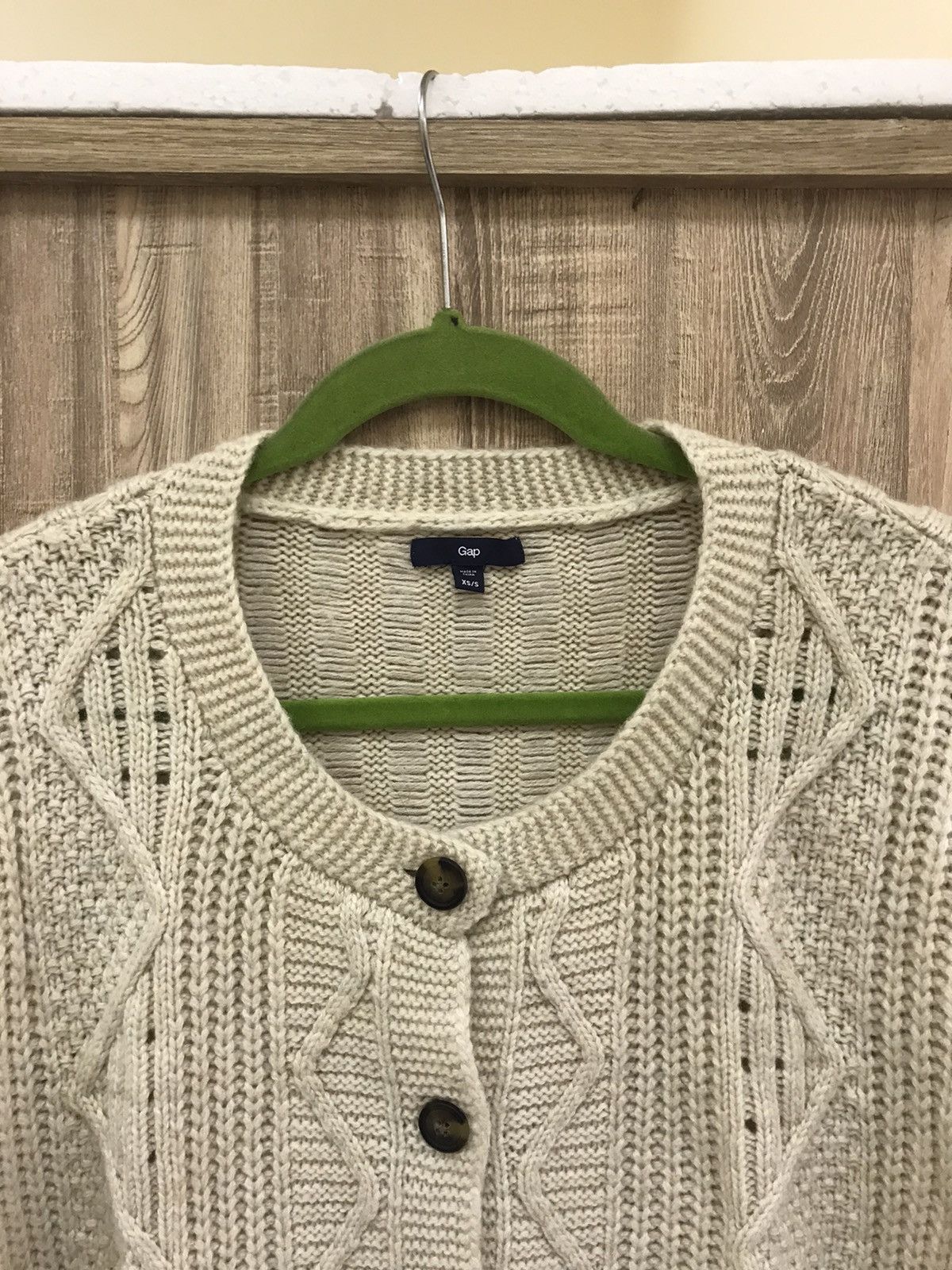 Aran Isles Knitwear Gap Coloured Cable Knit Sweater Size US S / EU 44-46 / 1 - 5 Thumbnail
