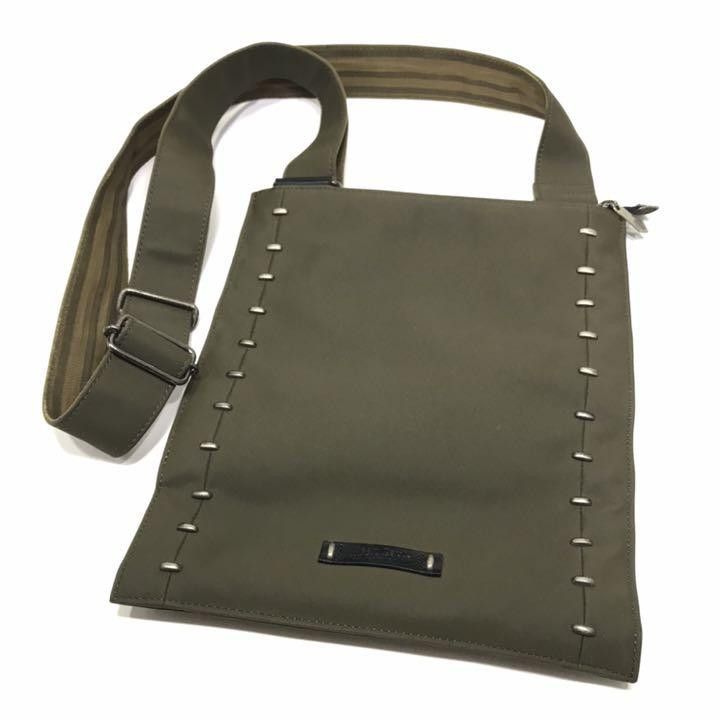 Jean Paul Gaultier Staple Shoulder Bag in Green, Men's
