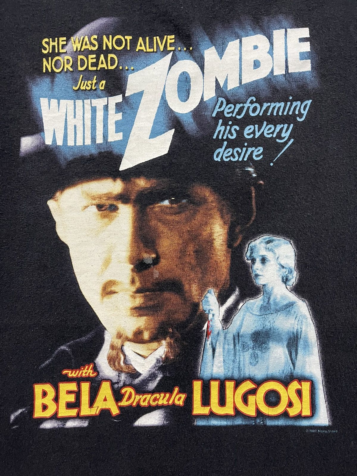 Expert Horror × Vintage Vintage White Zombie Bela Dracula Lugosi Movie Horror Shirt Size US M / EU 48-50 / 2 - 2 Thumbnail
