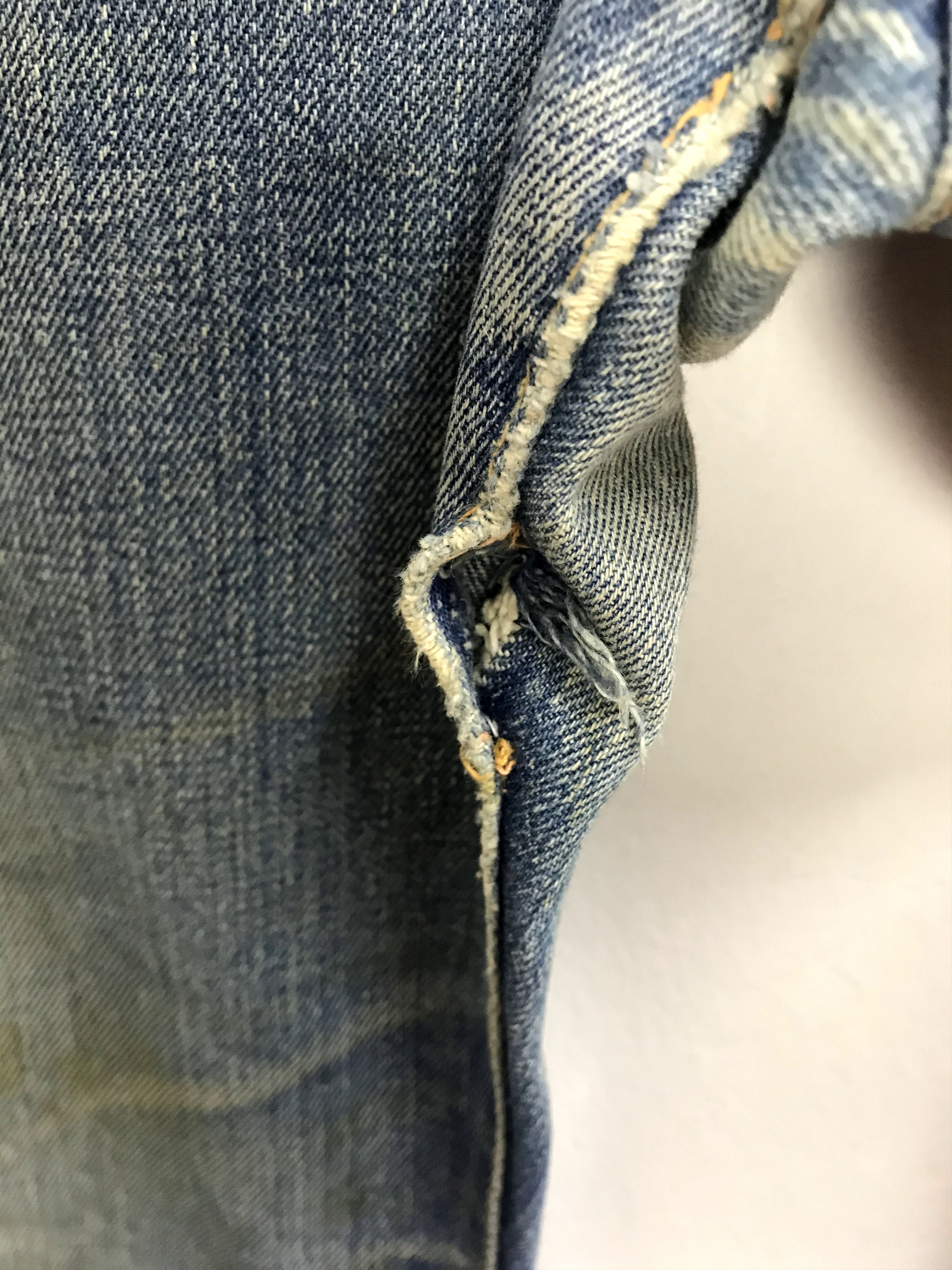 Vintage Vintage 70s 80s Western Scovill Brass Zipper Denim Jeans Size US 32 / EU 48 - 17 Thumbnail