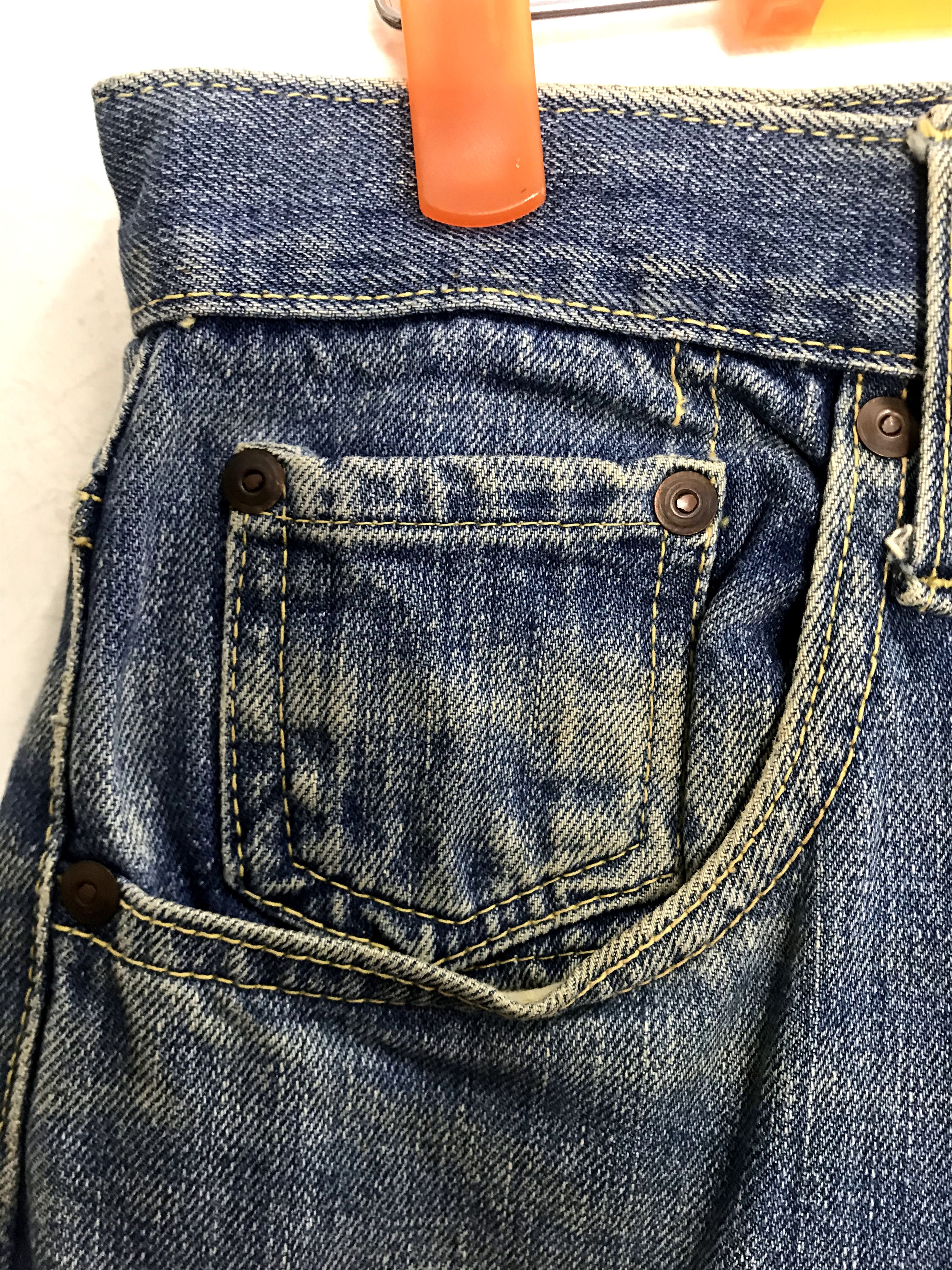 Vintage 70s 80s Western Scovill Brass Zipper Denim Jeans