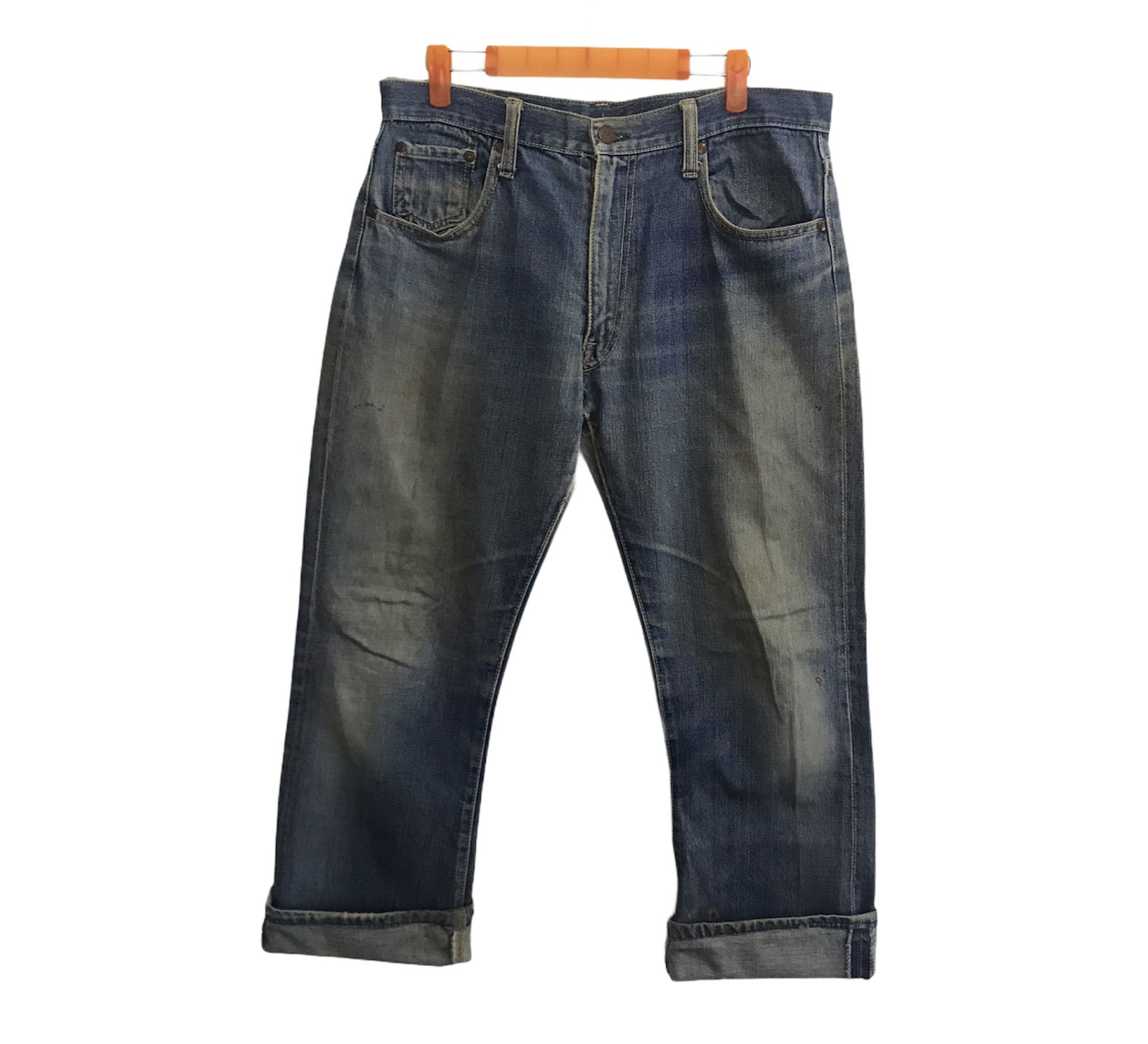 Vintage Vintage 70s 80s Western Scovill Brass Zipper Denim Jeans Size US 32 / EU 48 - 1 Thumbnail