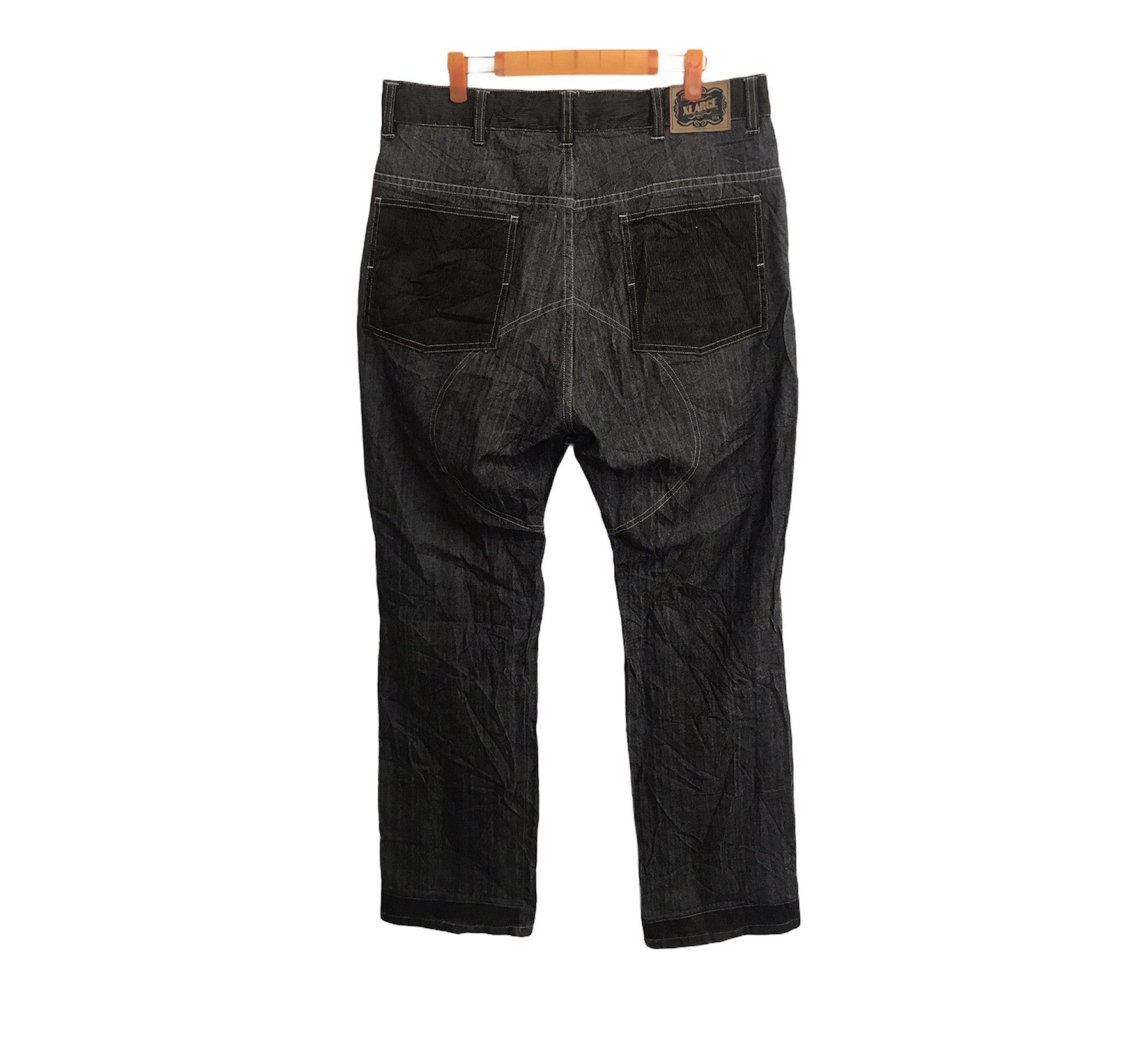 Xlarge Vintage Xlarge X-large Streetwear Skate Brand Denim Jeans Size US 35 - 1 Thumbnail