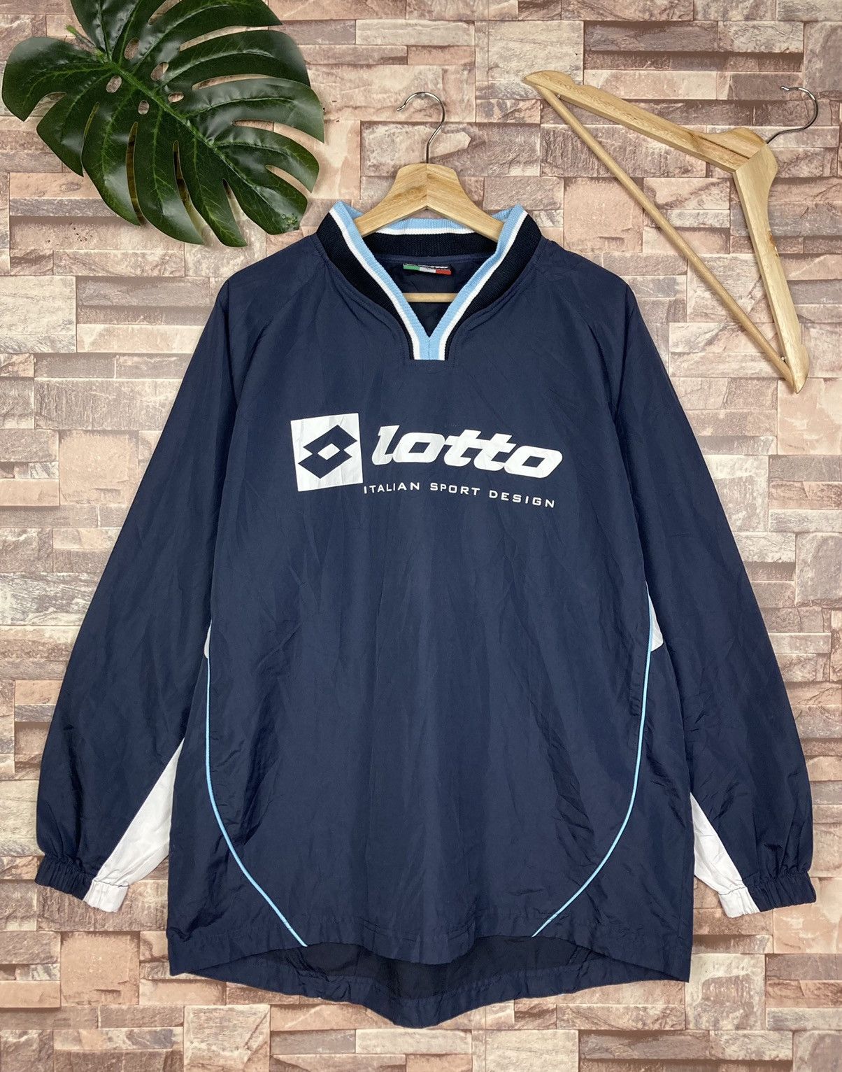 Lotto Sport Lotto big logo long sleve jersey #36-3 Size US L / EU 52-54 / 3 - 1 Thumbnail