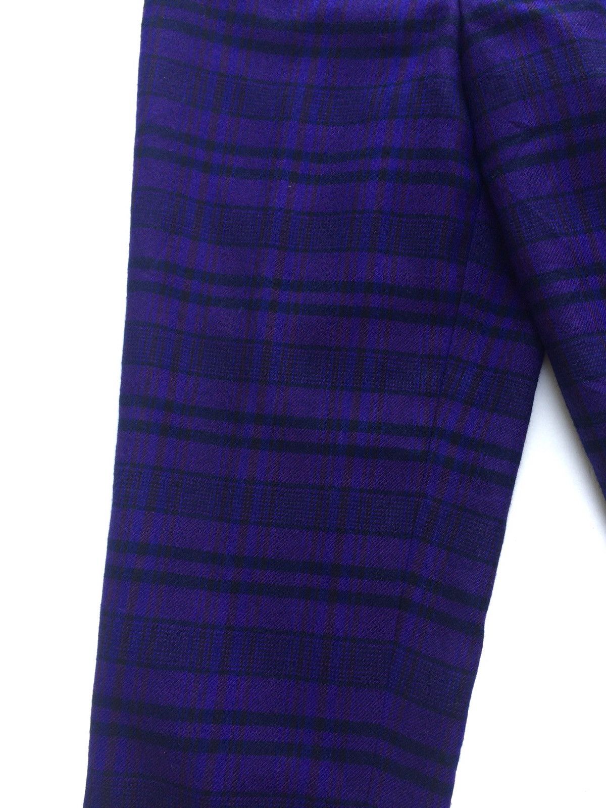 Japanese Brand Japanese brand Checkered plaid Tartan Wool blend Streetwear Size US 26 / EU 42 - 5 Thumbnail