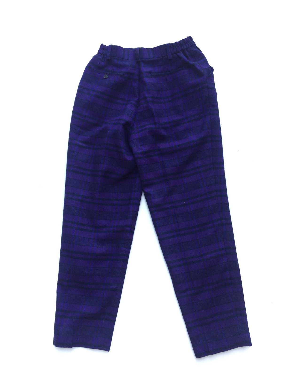 Japanese Brand Japanese brand Checkered plaid Tartan Wool blend Streetwear Size US 26 / EU 42 - 9 Thumbnail