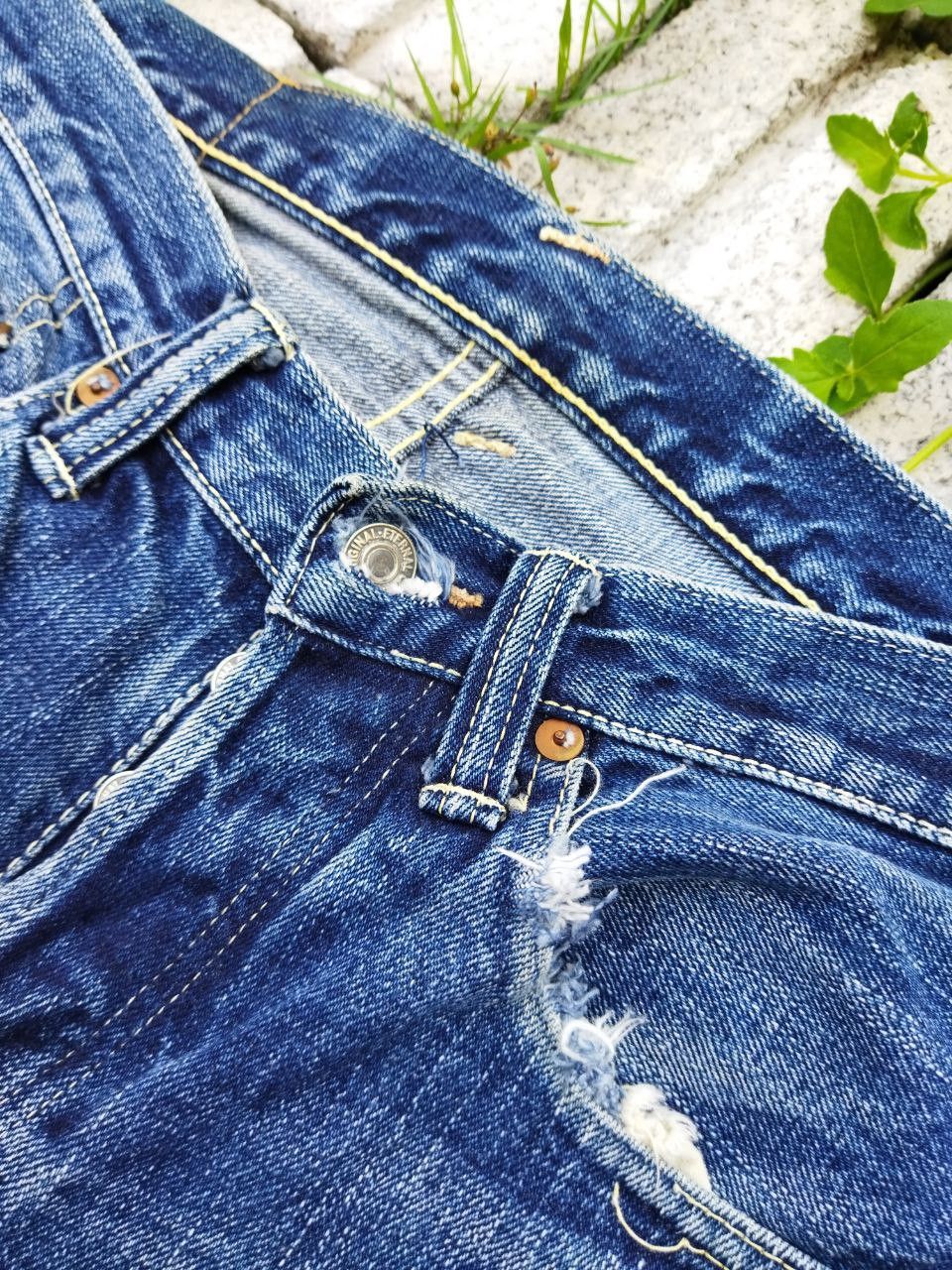 Eternal Eternal Japan Selvedge Distressed Jeans Size US 28 / EU 44 - 5 Thumbnail