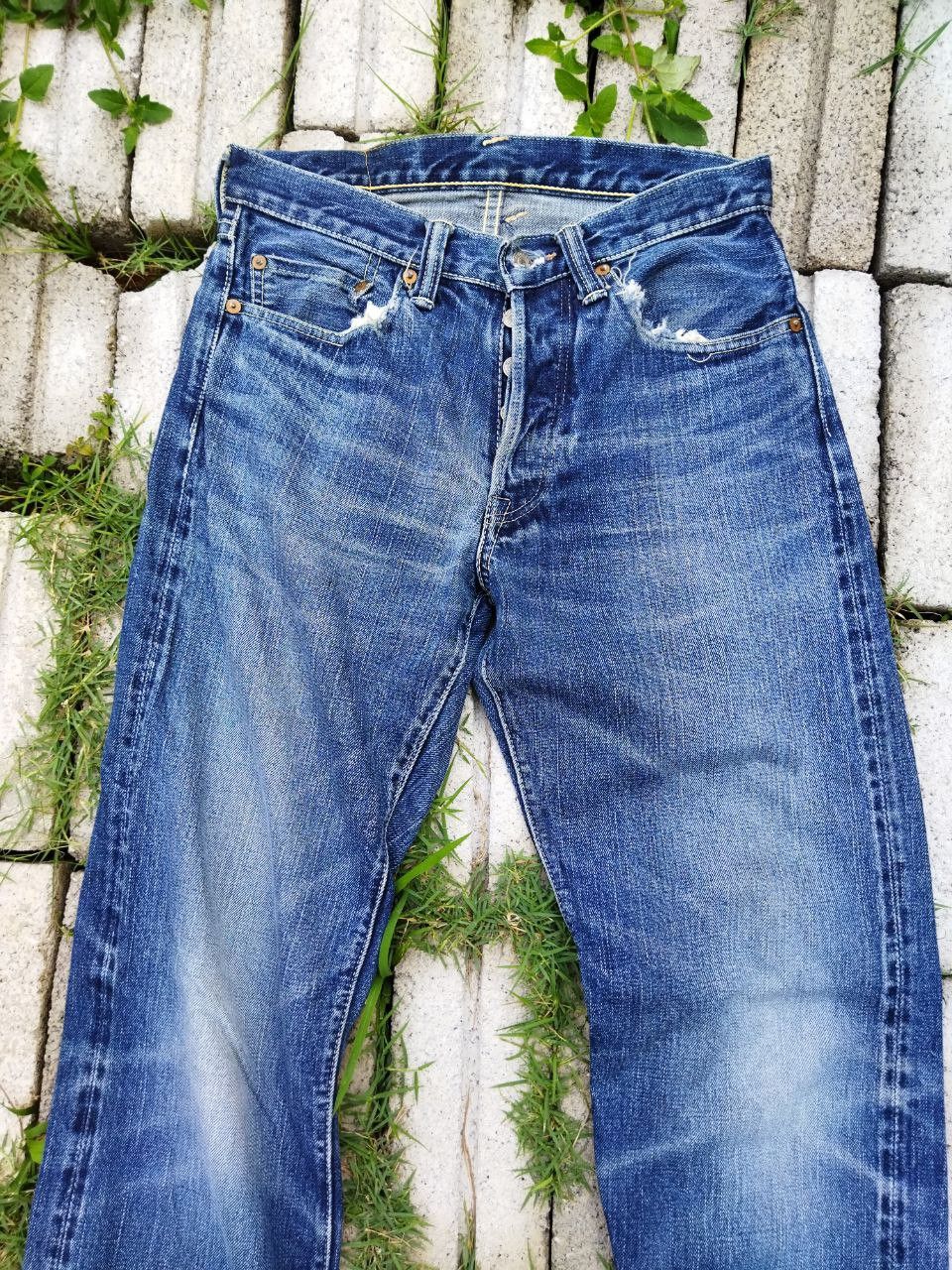 Eternal Eternal Japan Selvedge Distressed Jeans Size US 28 / EU 44 - 4 Thumbnail