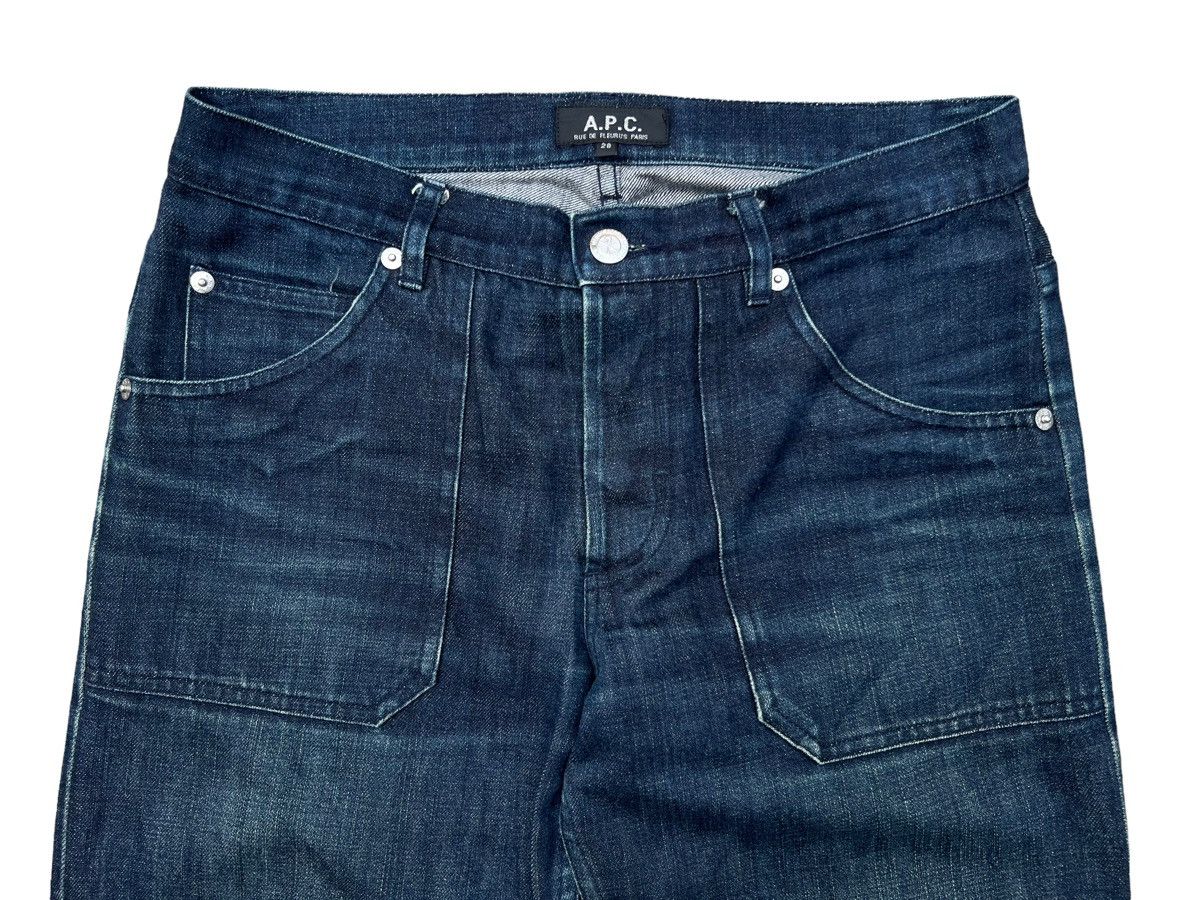 A.P.C. Vintage Japanese Brand APC Denim Jeans 28x28 Size 28" / US 6 / IT 42 - 4 Thumbnail