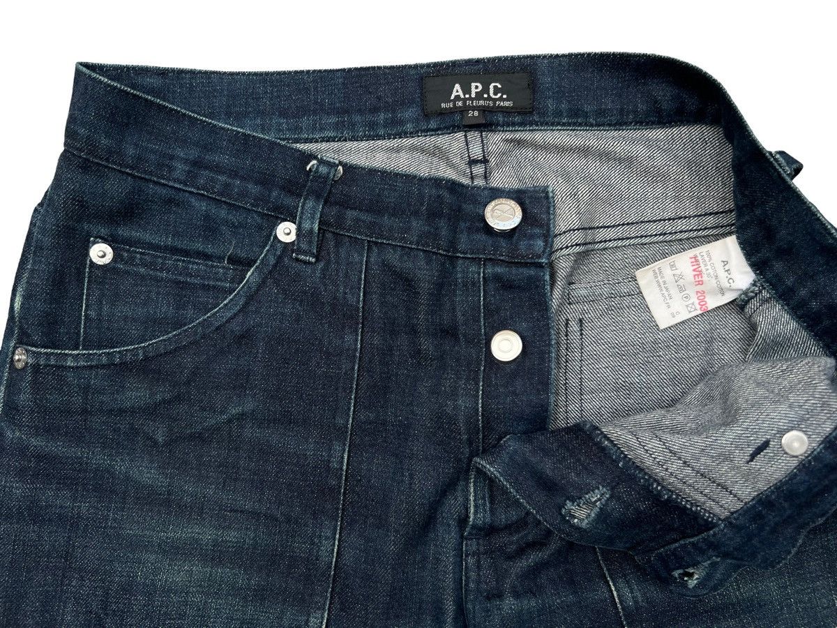 A.P.C. Vintage Japanese Brand APC Denim Jeans 28x28 Size 28" / US 6 / IT 42 - 8 Thumbnail