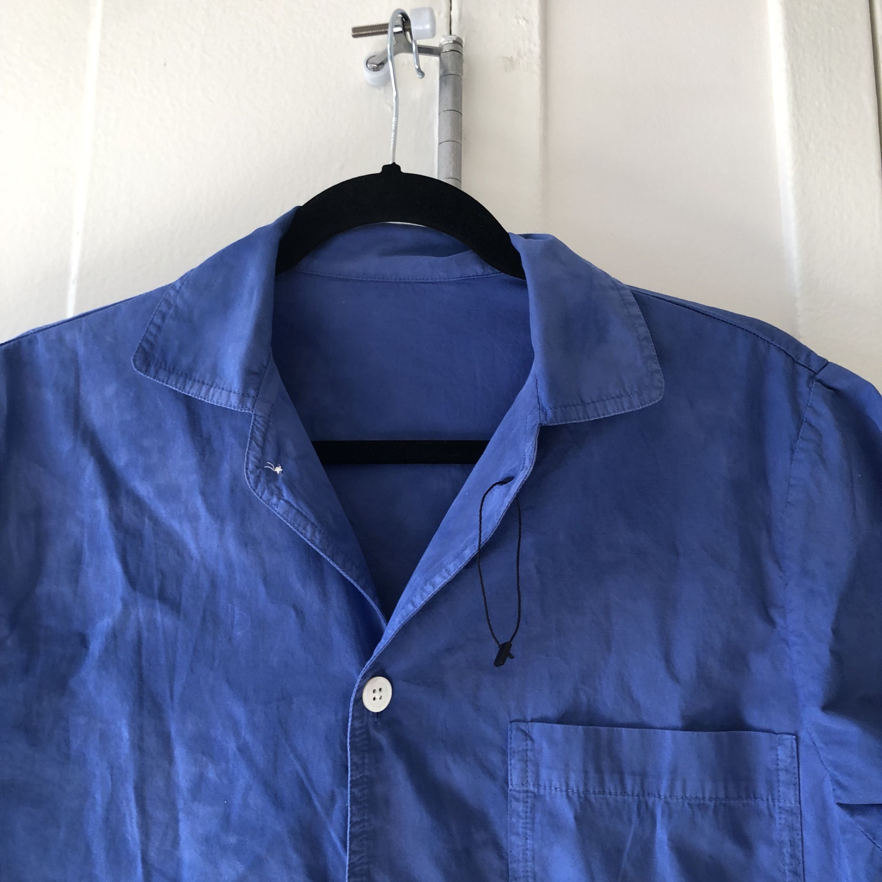 Stussy × Tekla Stussy x Tekla Dyed Camp Collar Shirt Size US S / EU 44-46 / 1 - 3 Thumbnail