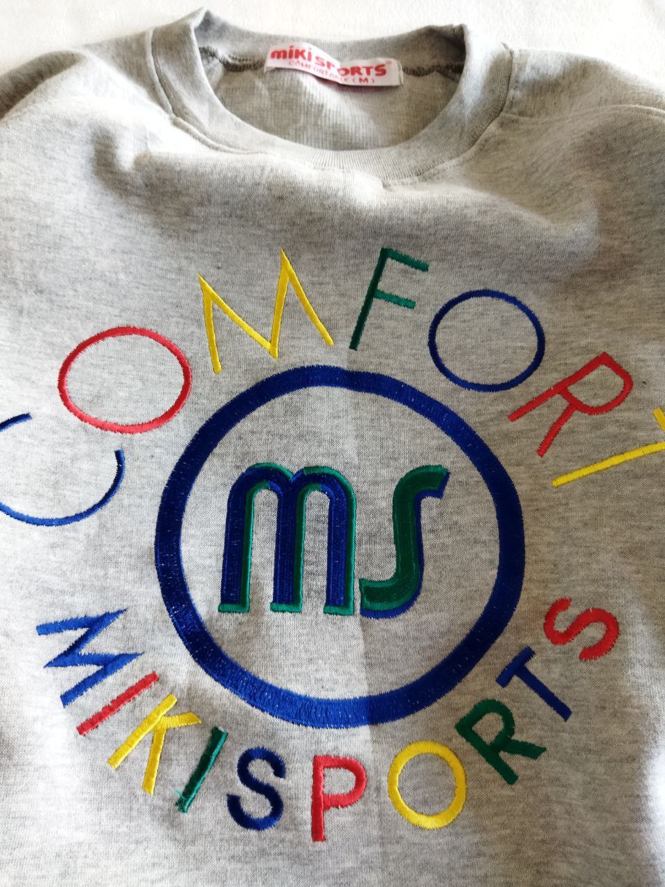 Japanese Brand Miki Sports Comfort Spell Out Crewneck Size US M / EU 48-50 / 2 - 4 Thumbnail