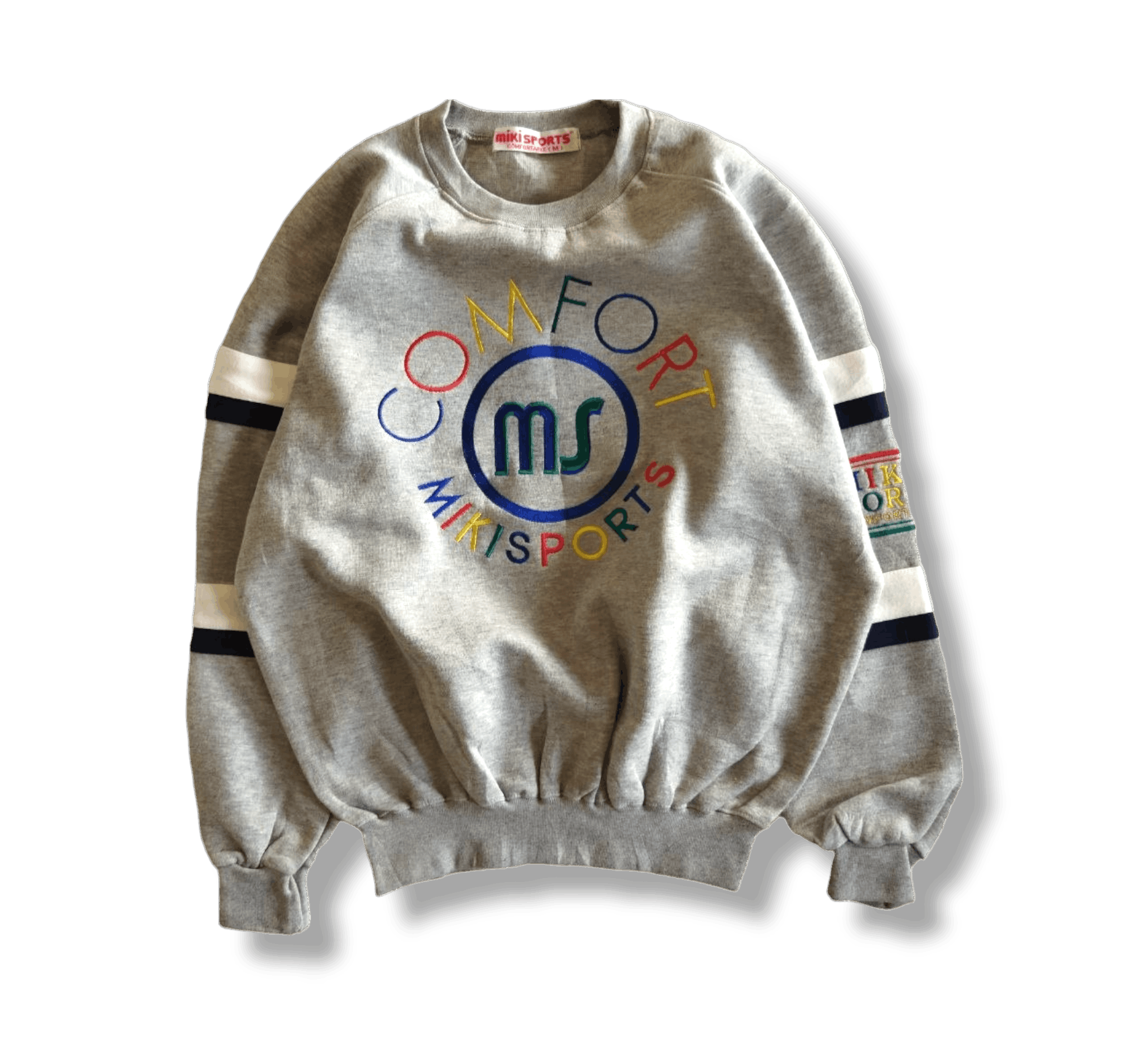 Japanese Brand Miki Sports Comfort Spell Out Crewneck Size US M / EU 48-50 / 2 - 1 Thumbnail