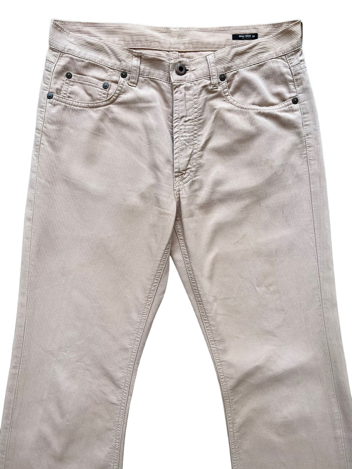 Miu Miu Miu Miu Flare Pants 30x31 Size 30" / US 8 / IT 44 - 3 Thumbnail