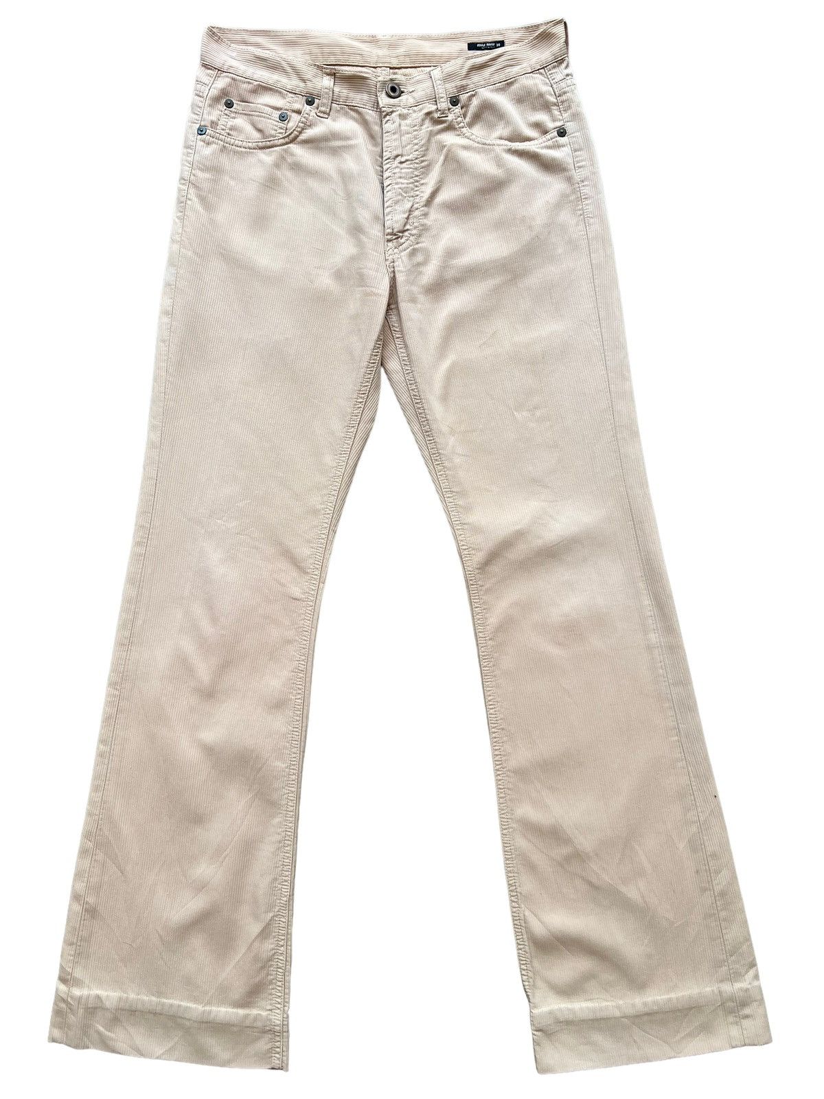 Miu Miu Miu Miu Flare Pants 30x31 Size 30" / US 8 / IT 44 - 1 Thumbnail